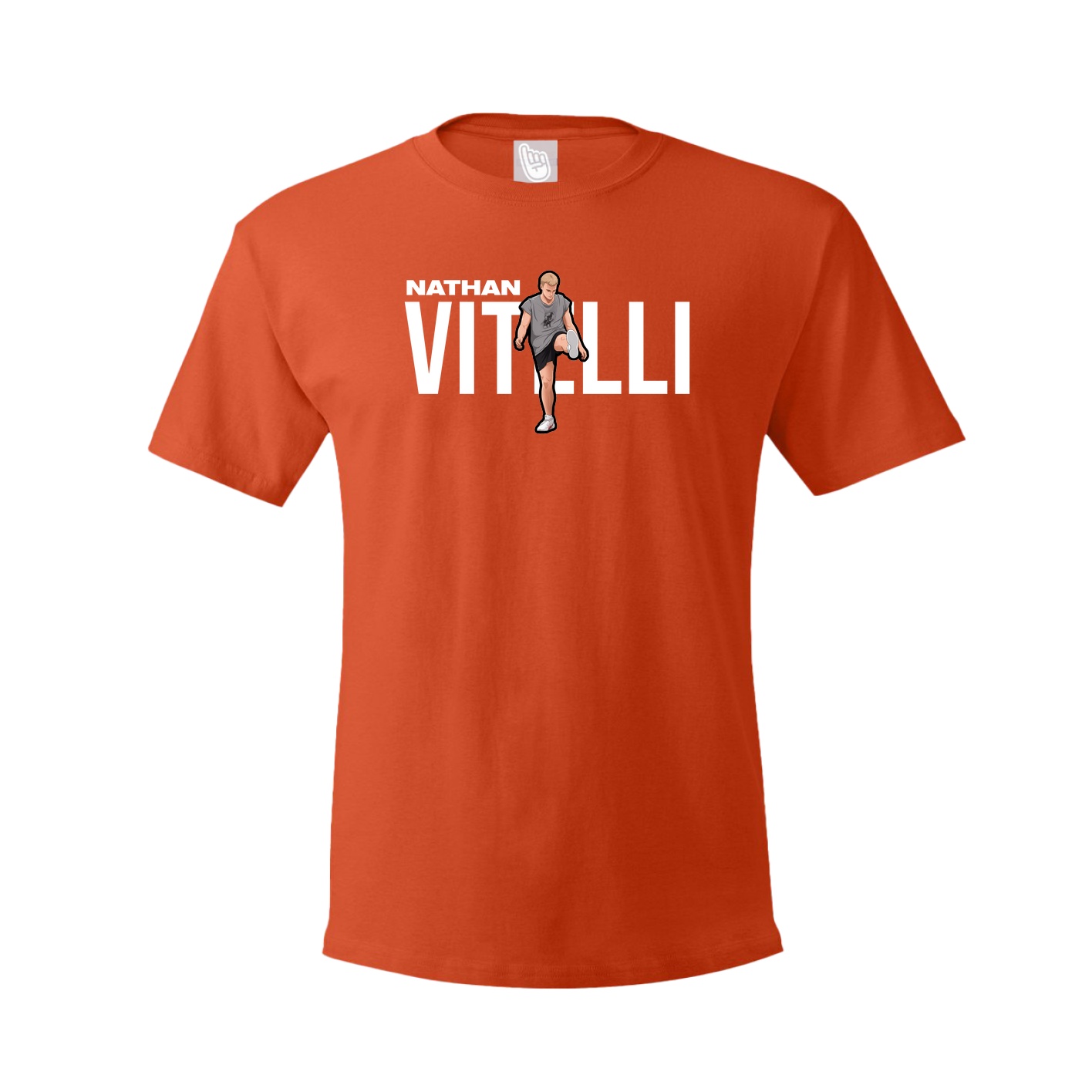 Tee — Player Name in Orange