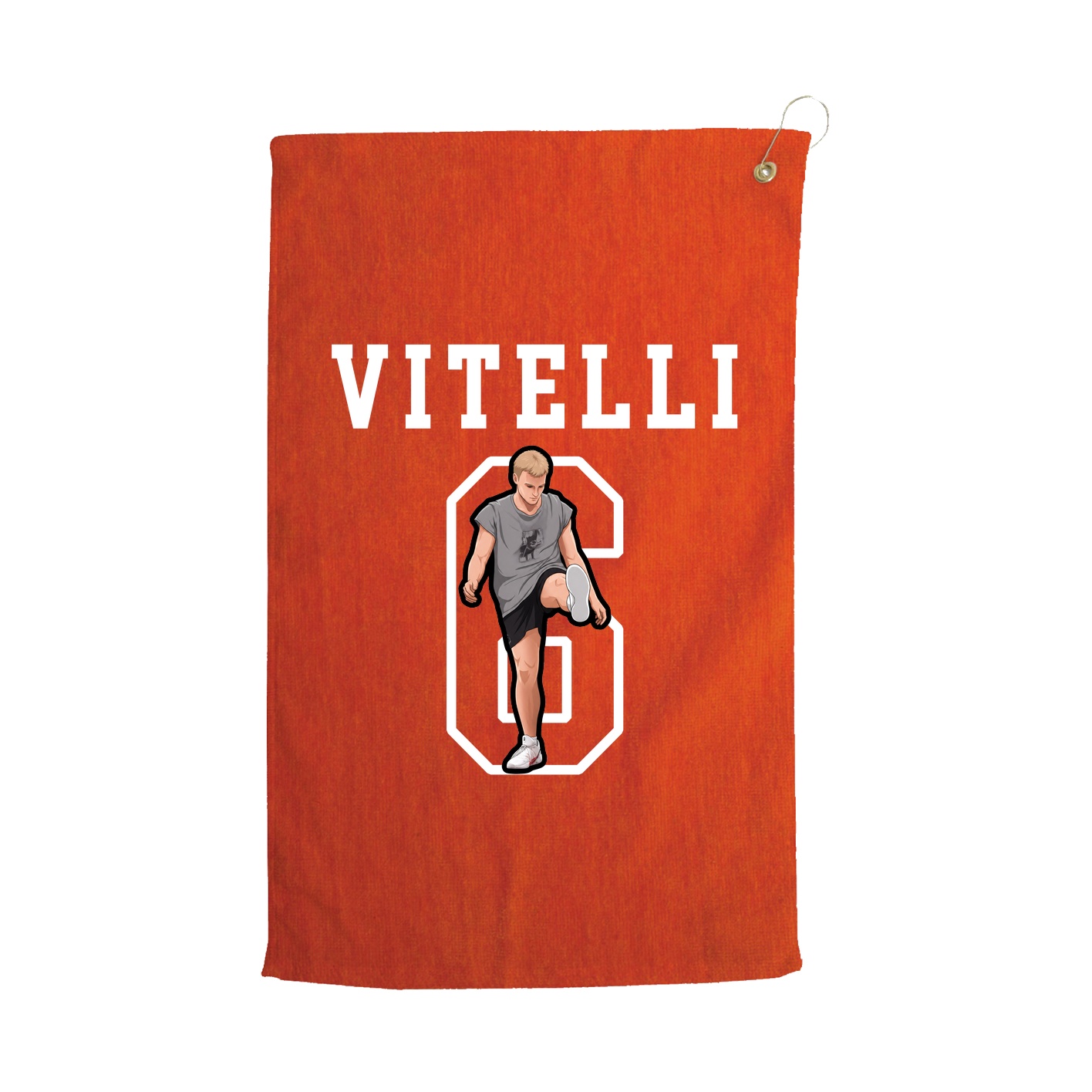 Golf Towel — Shirsey in Orange