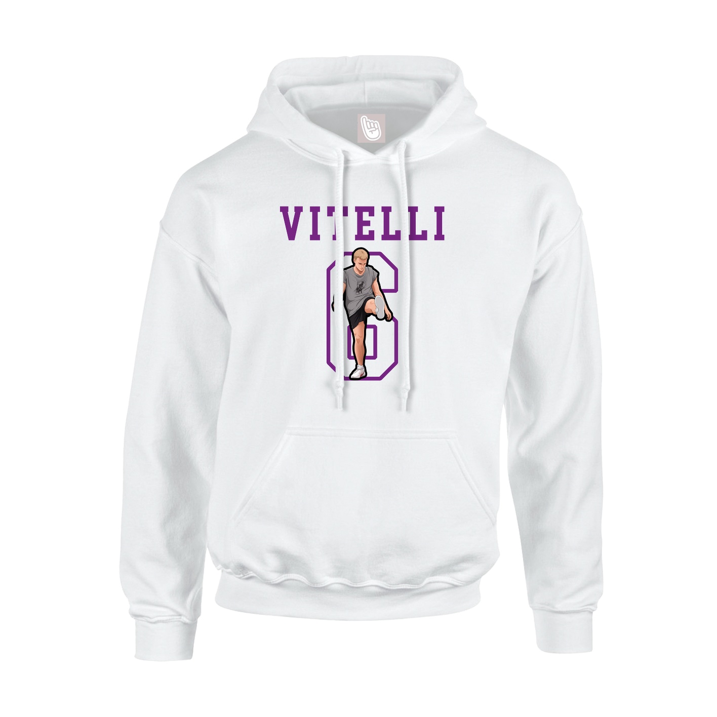 Youth Hoodie — Shirsey in White