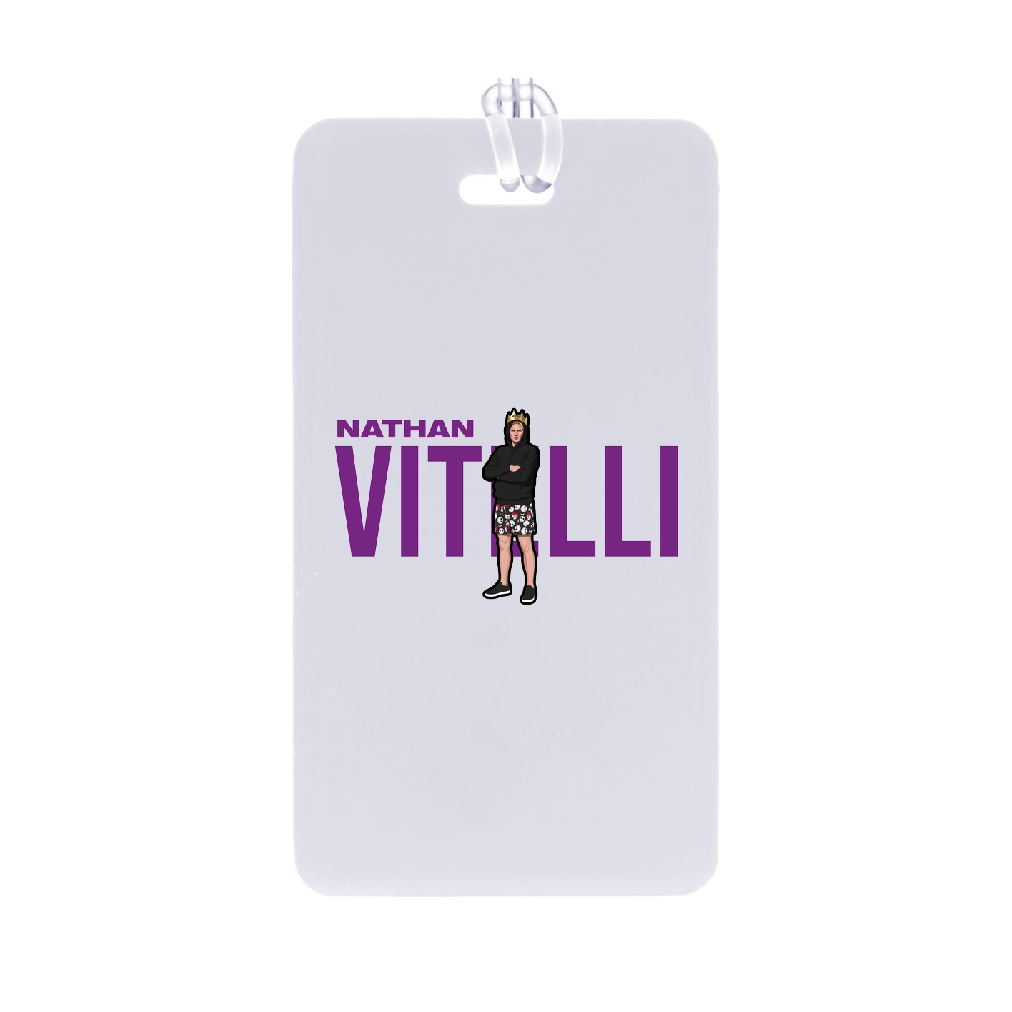 Bag Tag — Player Name in Classic