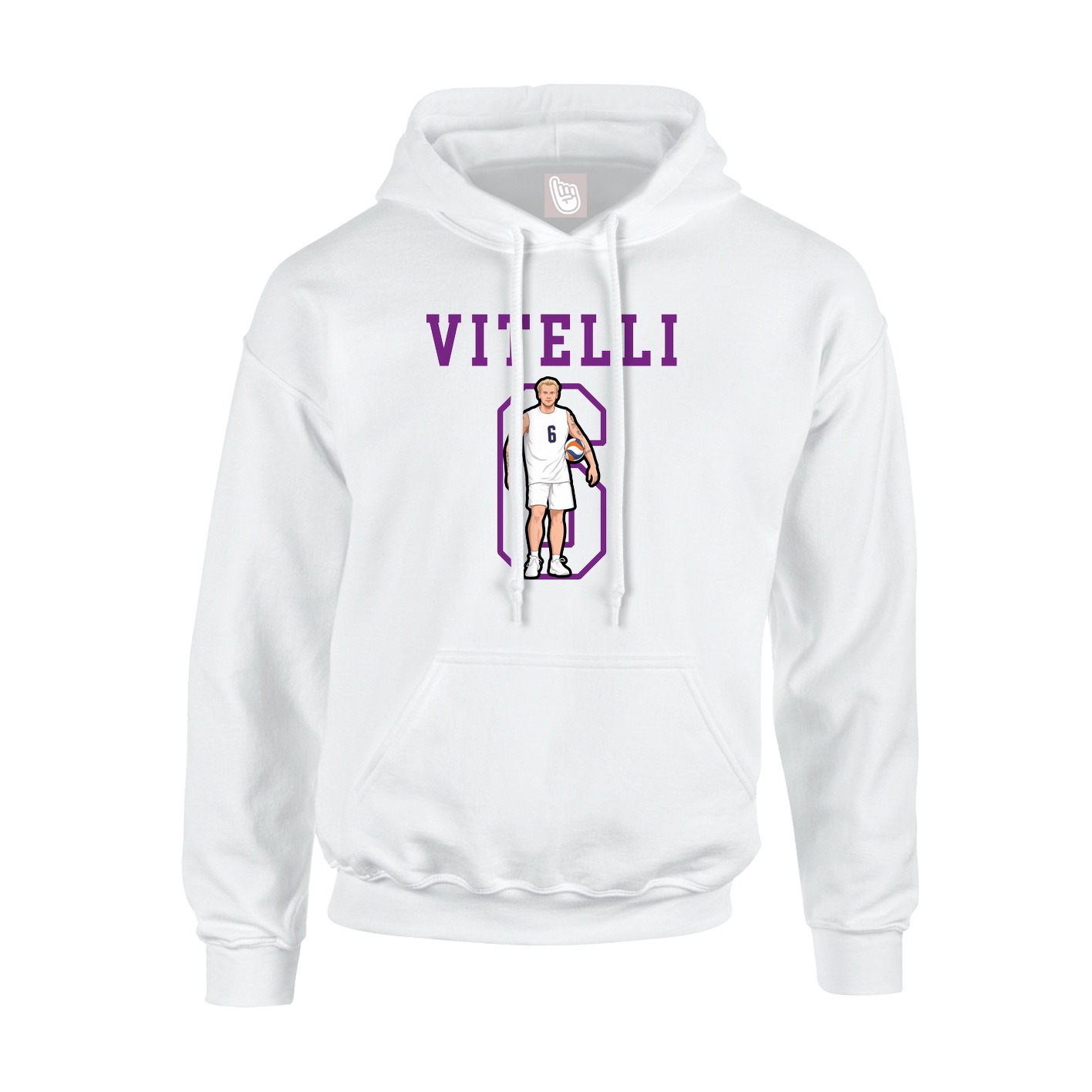 Youth Hoodie — Shirsey in White