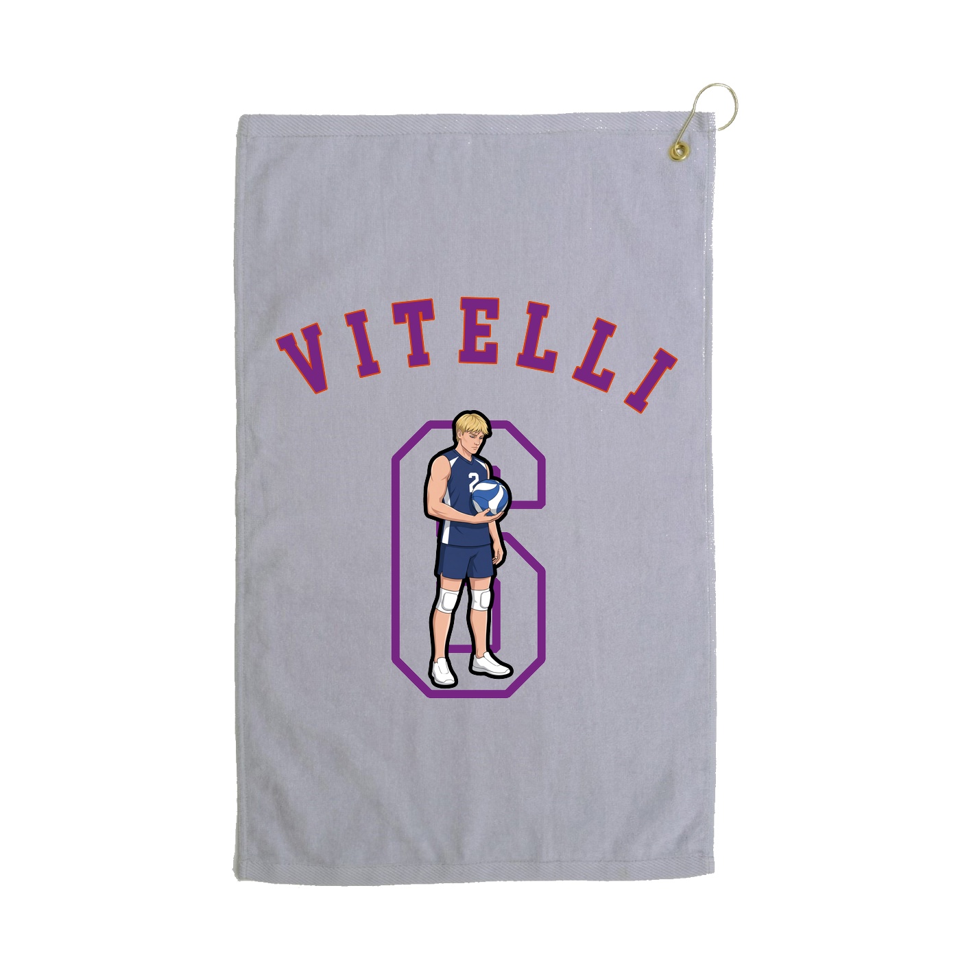 Golf Towel — Shirsey Arch in Grey