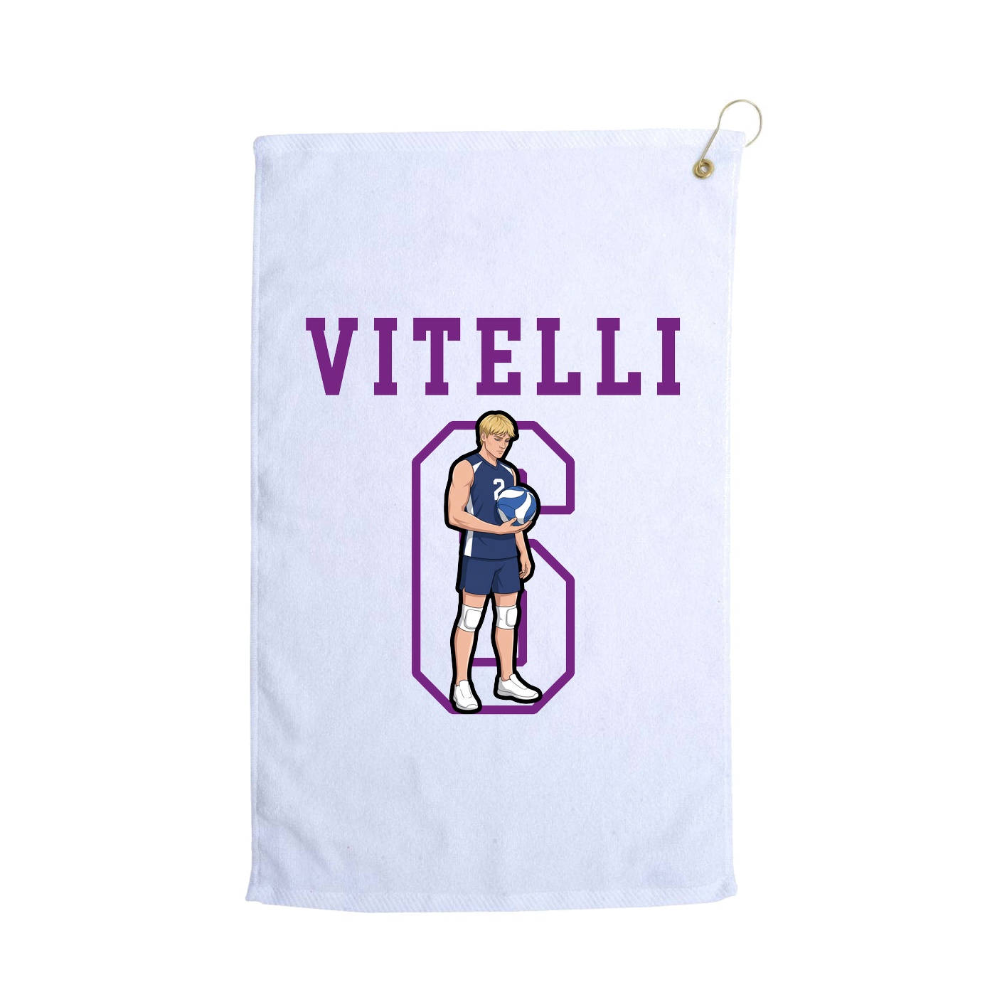 Golf Towel — Shirsey in White