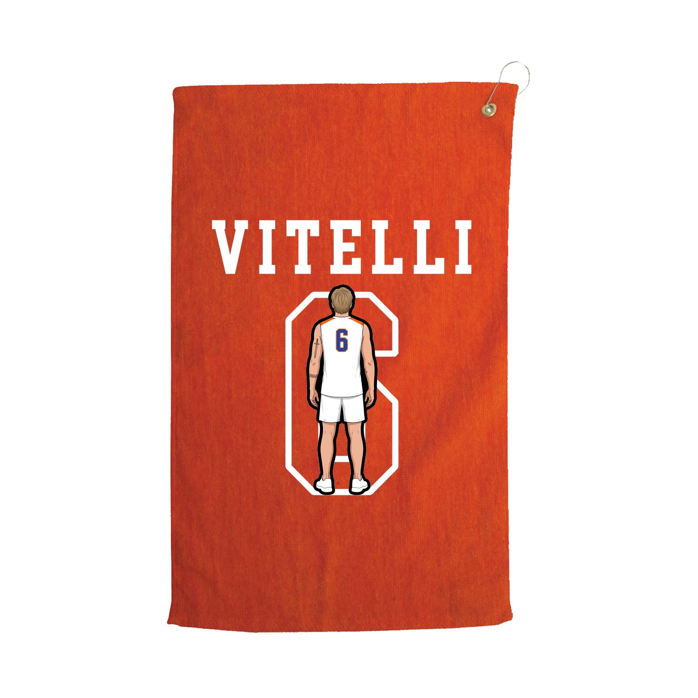 Golf Towel — Shirsey in Orange