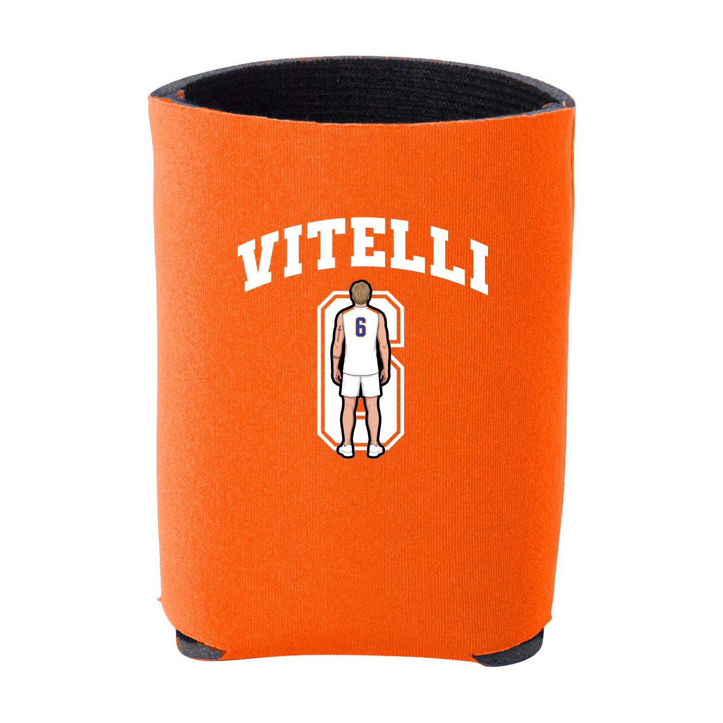 Can Holder — Number in Orange