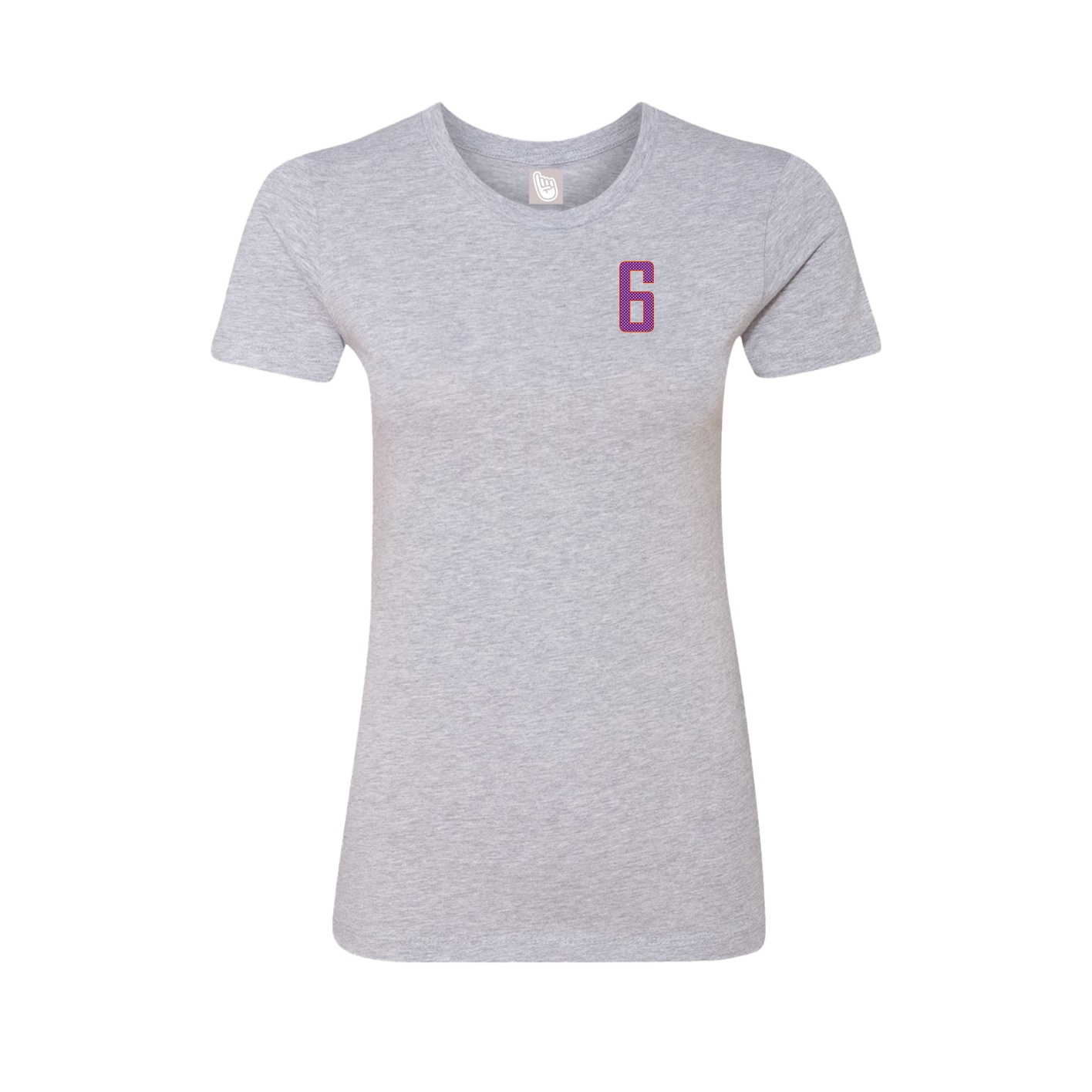 Womens Tee — Front Shirsy in Grey