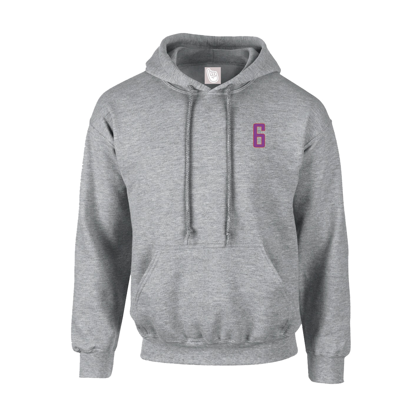 Hoodie — Front Shirsy in Grey
