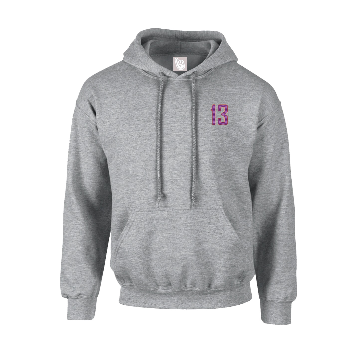 Hoodie — Front Shirsy in Grey