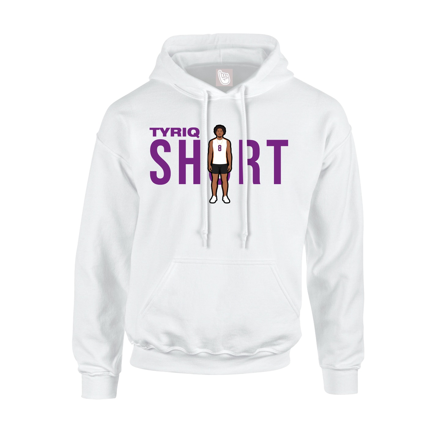 Hoodie — Player Name in White