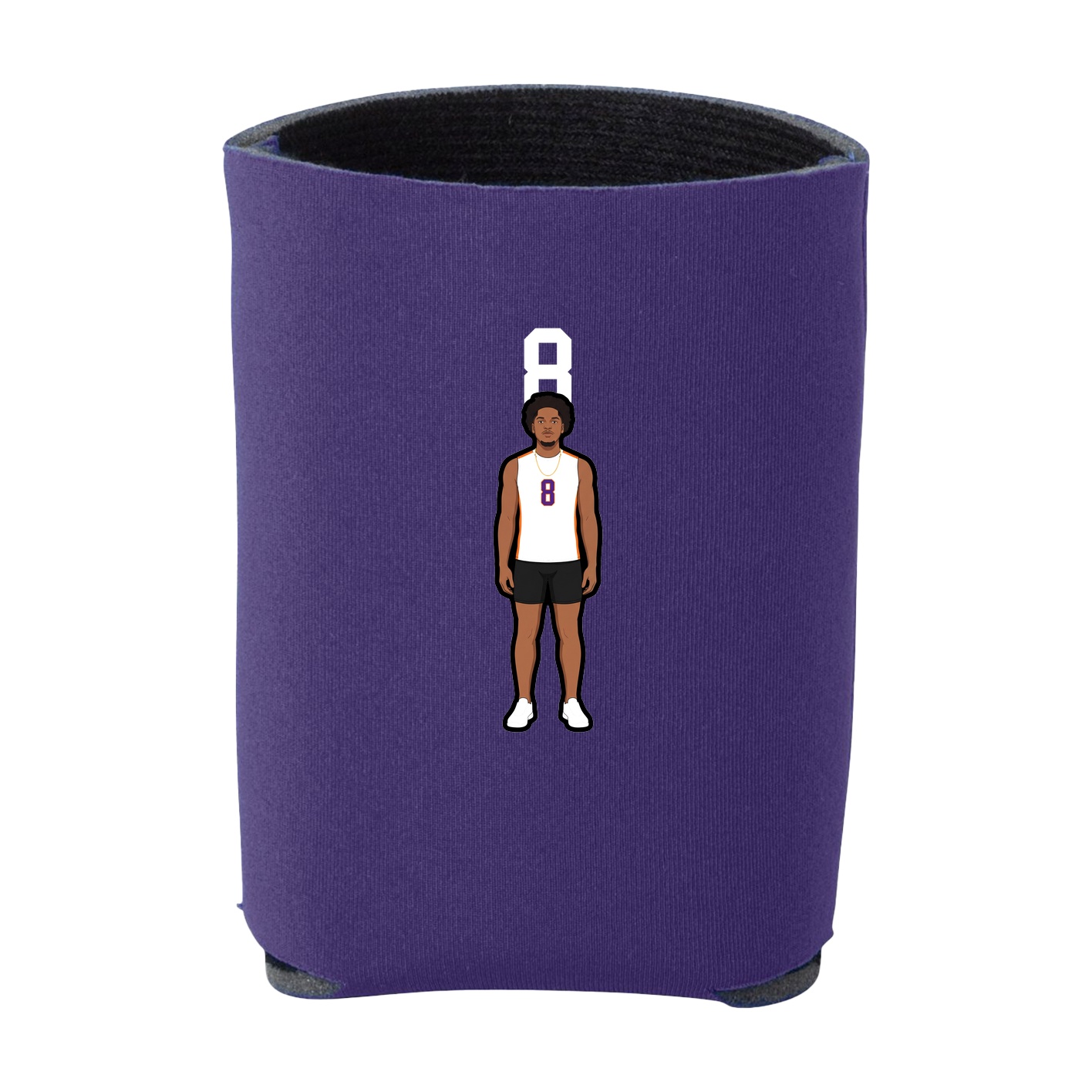 Can Holder — Number Top in Purple