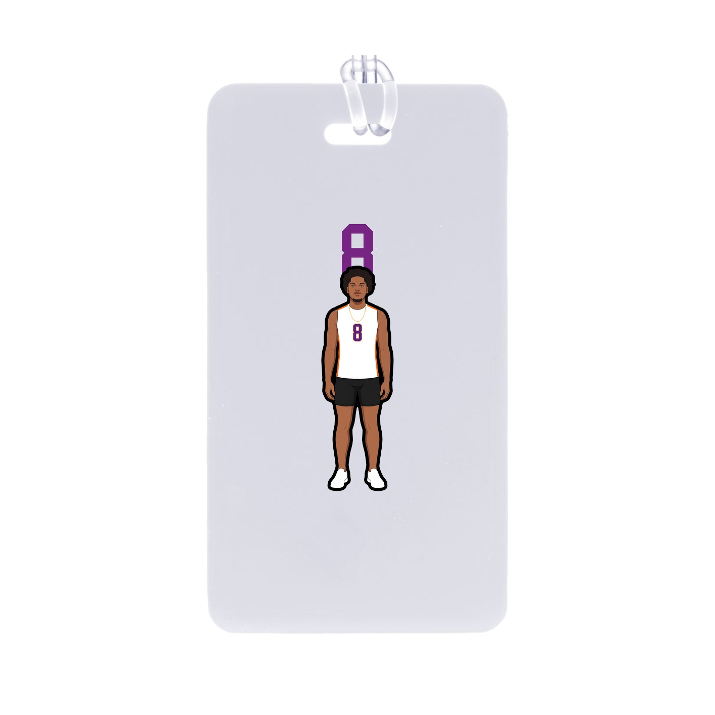 Bag Tag — Number Top in Classic