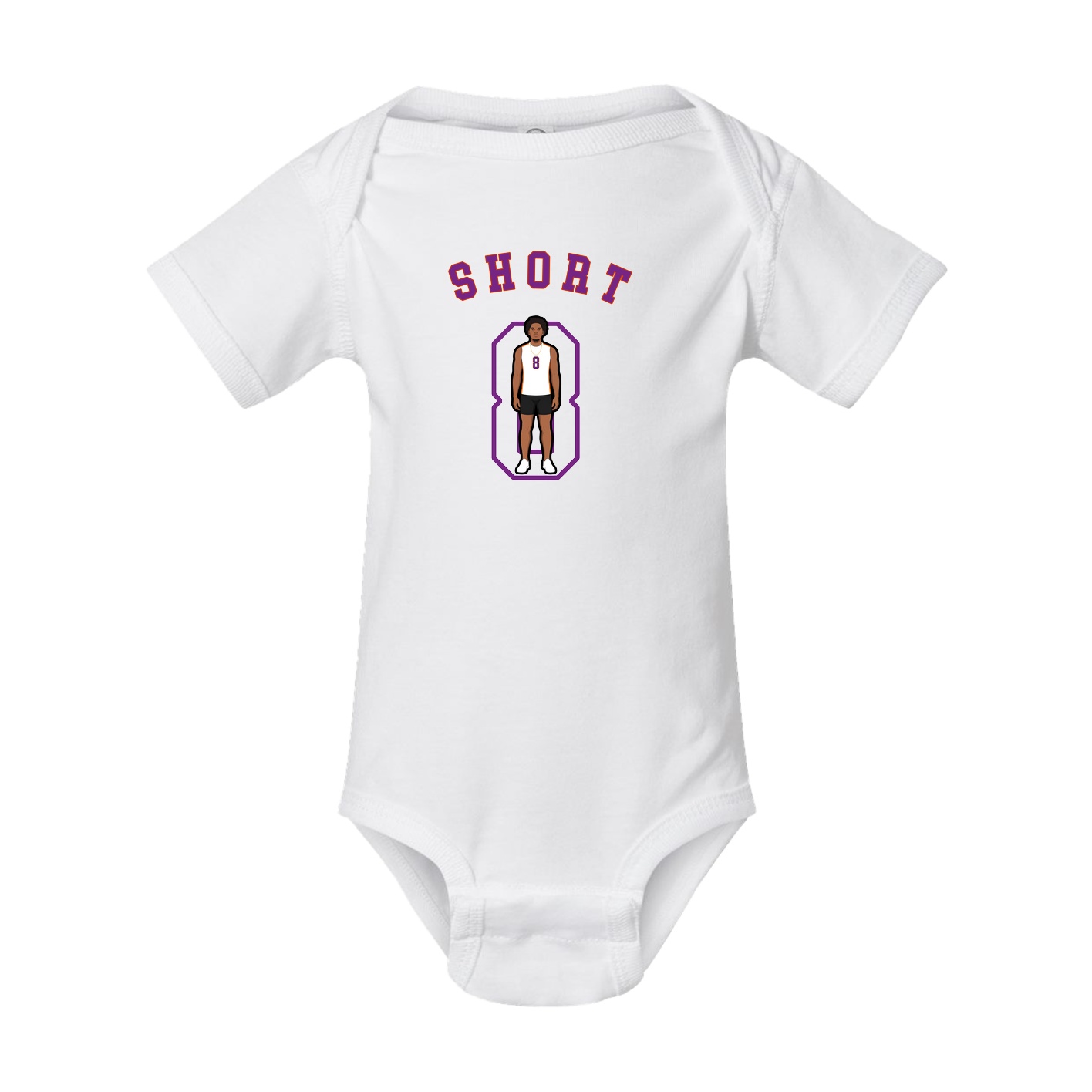 Baby Onesie — Shirsey Arch in White