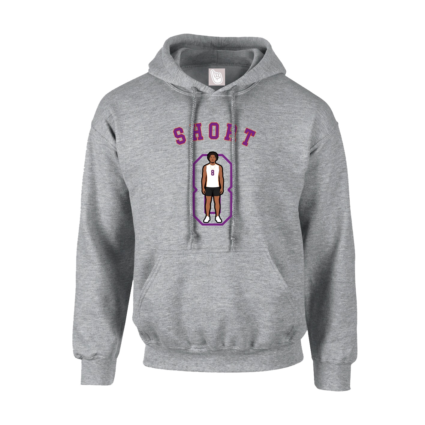 Youth Hoodie — Shirsey Arch in Grey