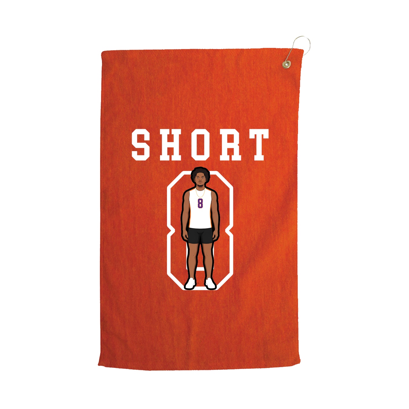 Golf Towel — Shirsey in Orange