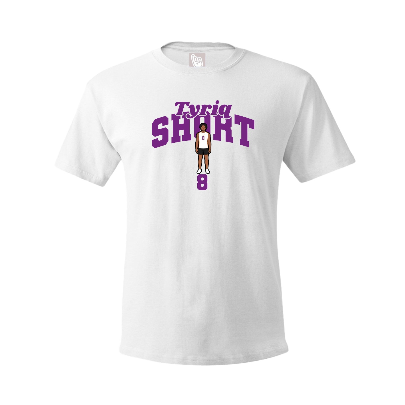Youth Tee — Signature Arch in White