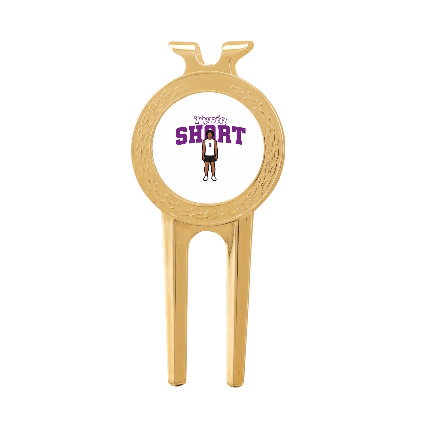 Divot Tool with Ball Marker — Name Arch in Classic