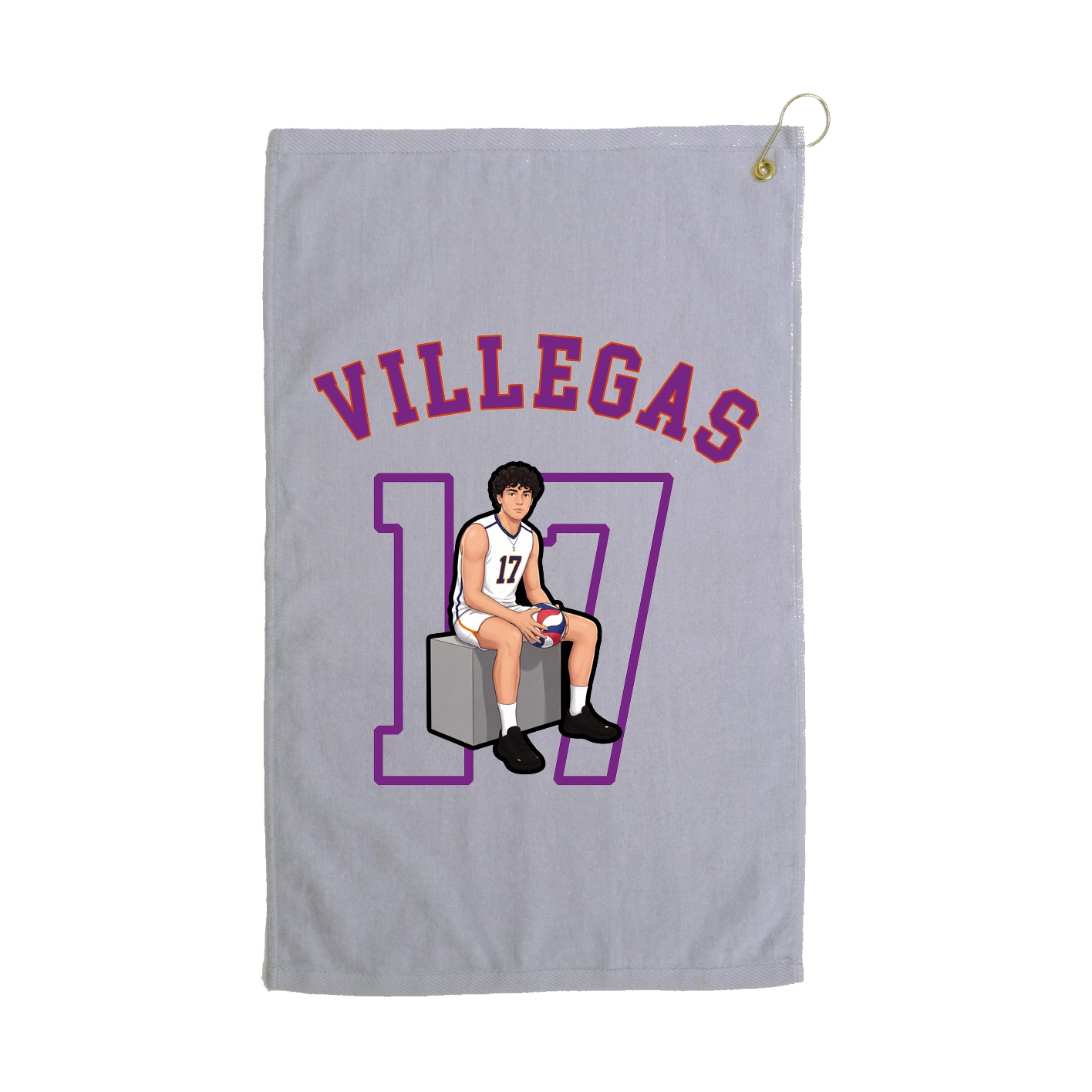 Golf Towel — Shirsey Arch in Grey