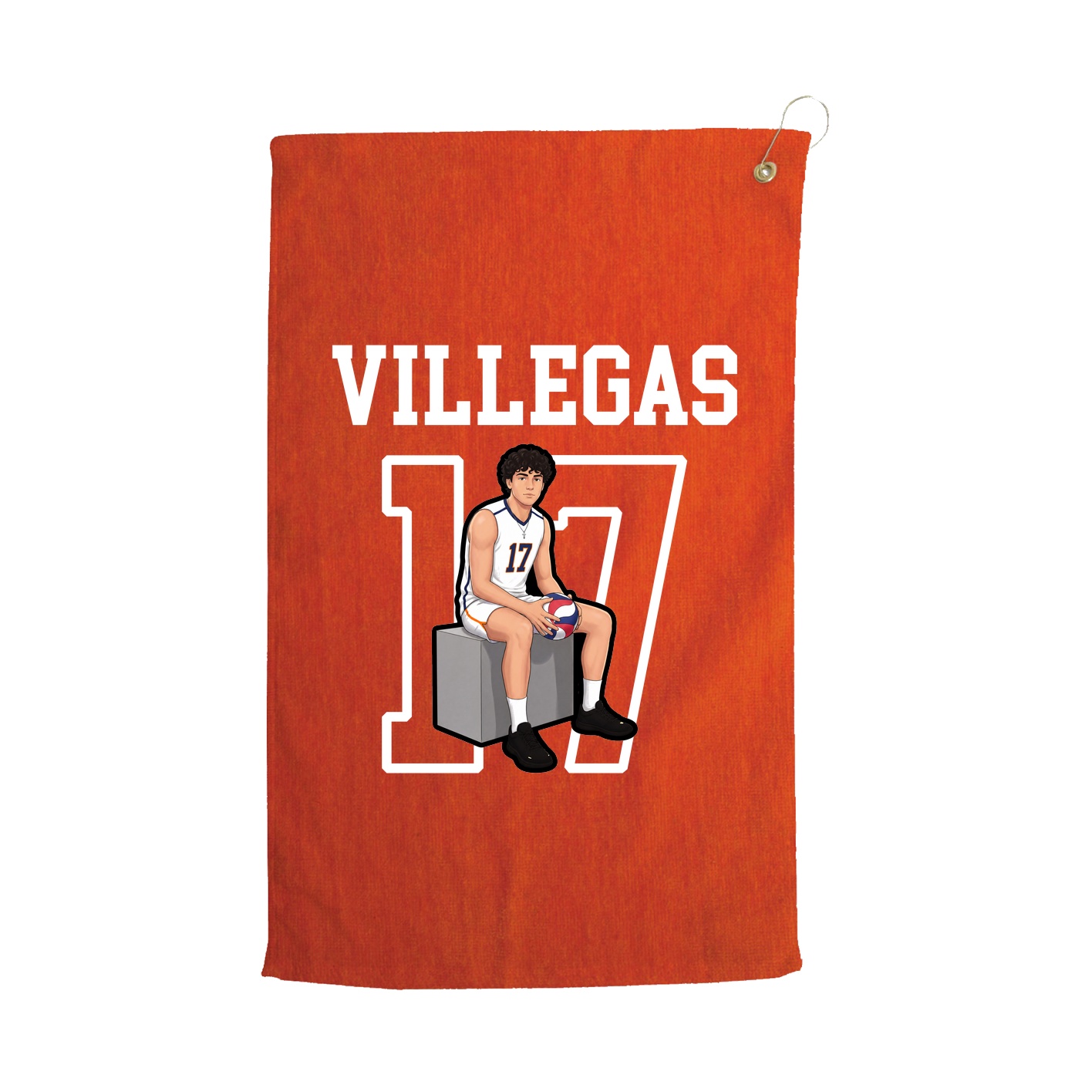 Golf Towel — Shirsey in Orange