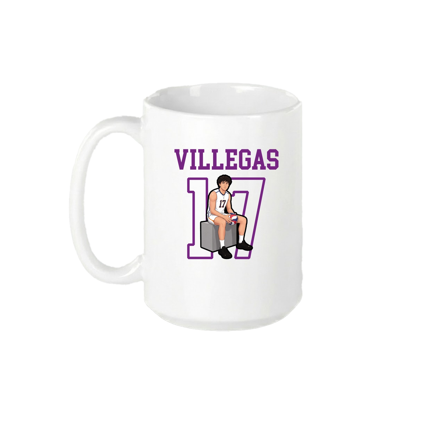 15oz Coffee Mug — Shirsey in White