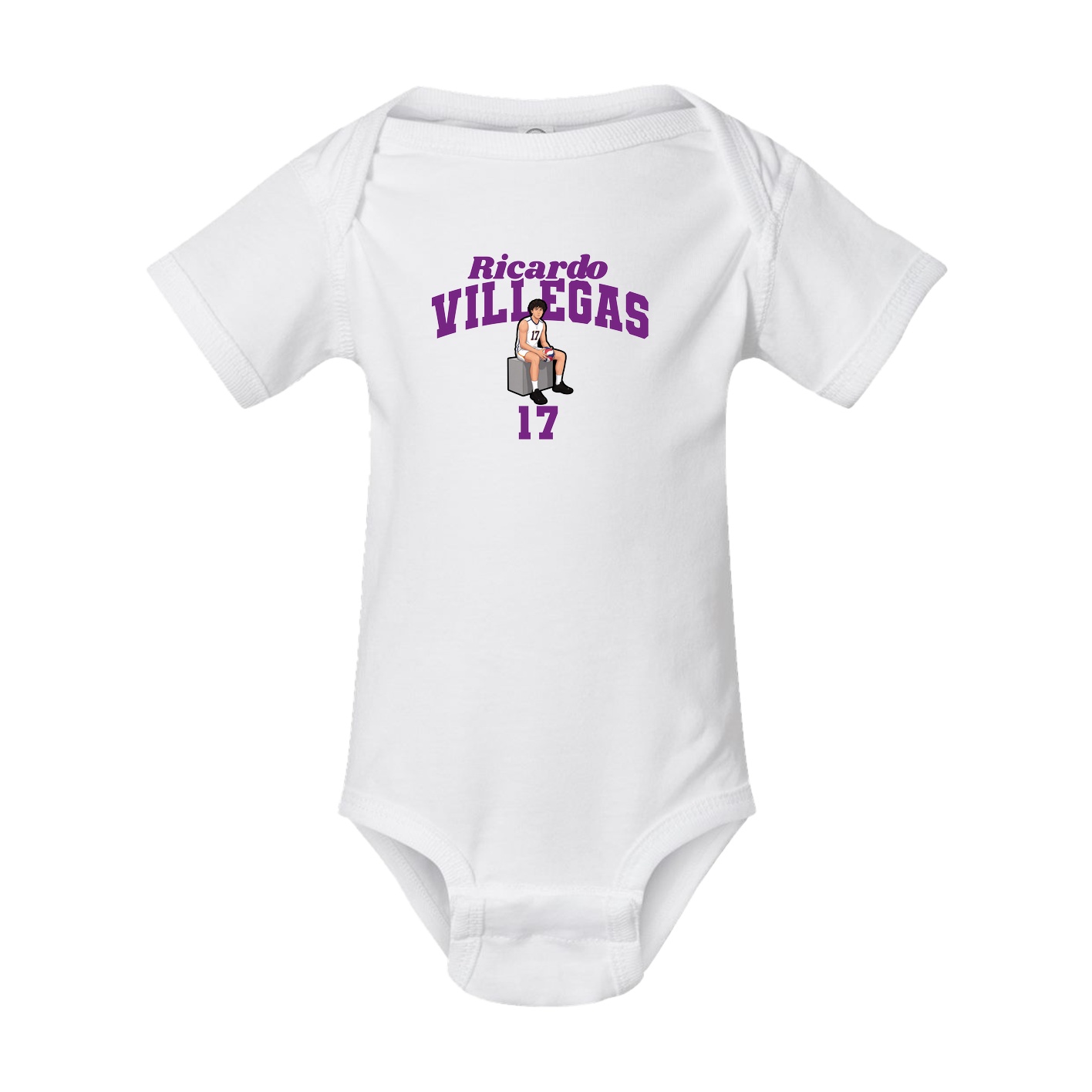 Baby Onesie — Signature Arch in White