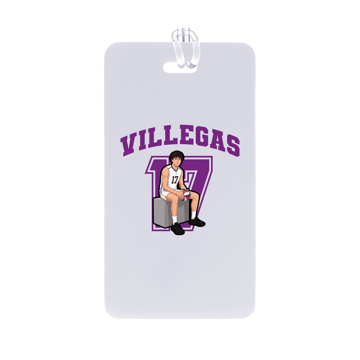 Bag Tag — Number in Classic