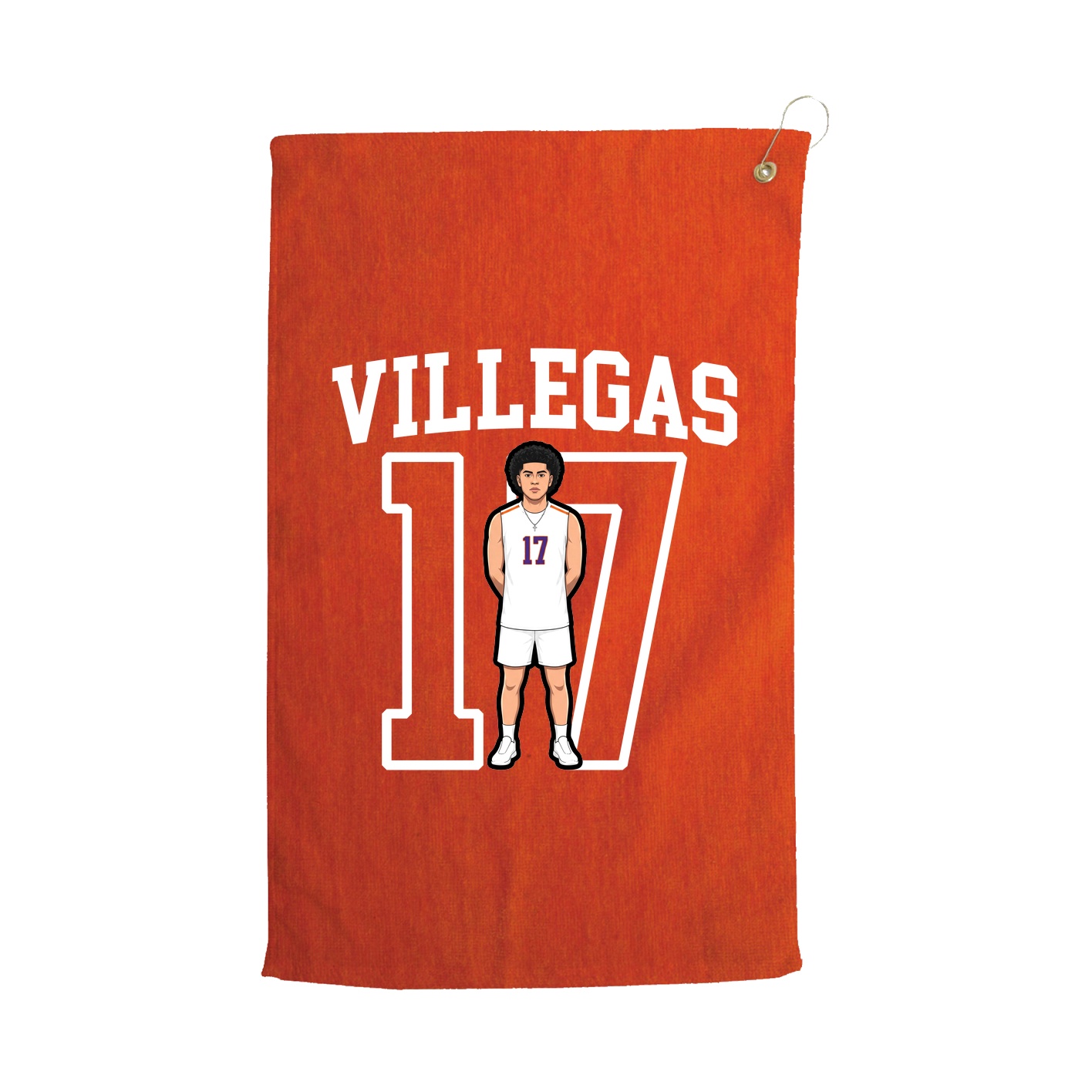 Golf Towel — Shirsey in Orange