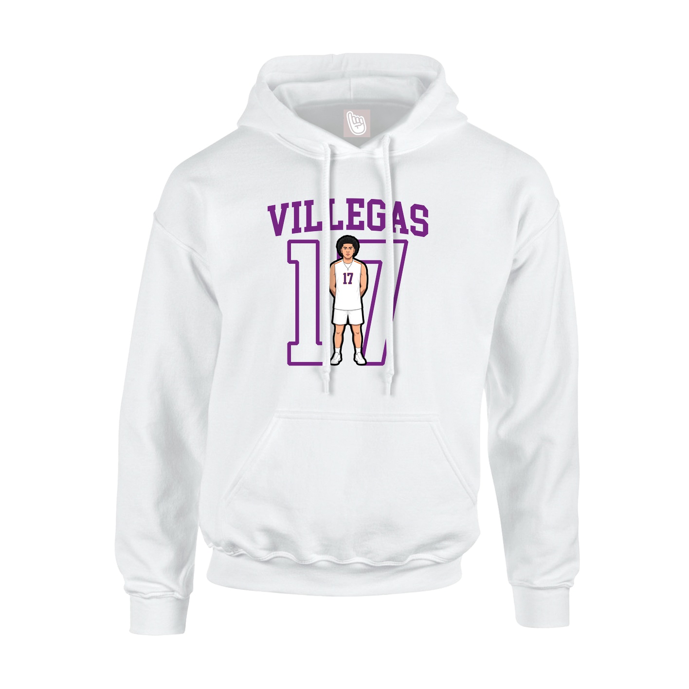 Hoodie — Shirsey in White