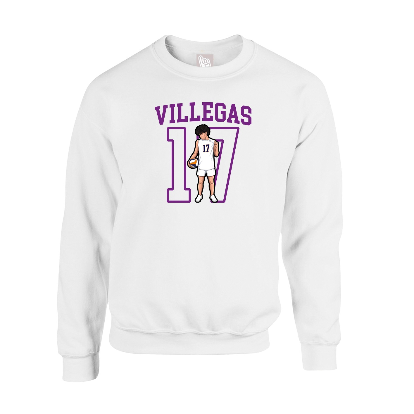 Fleece Crew — Shirsey in White