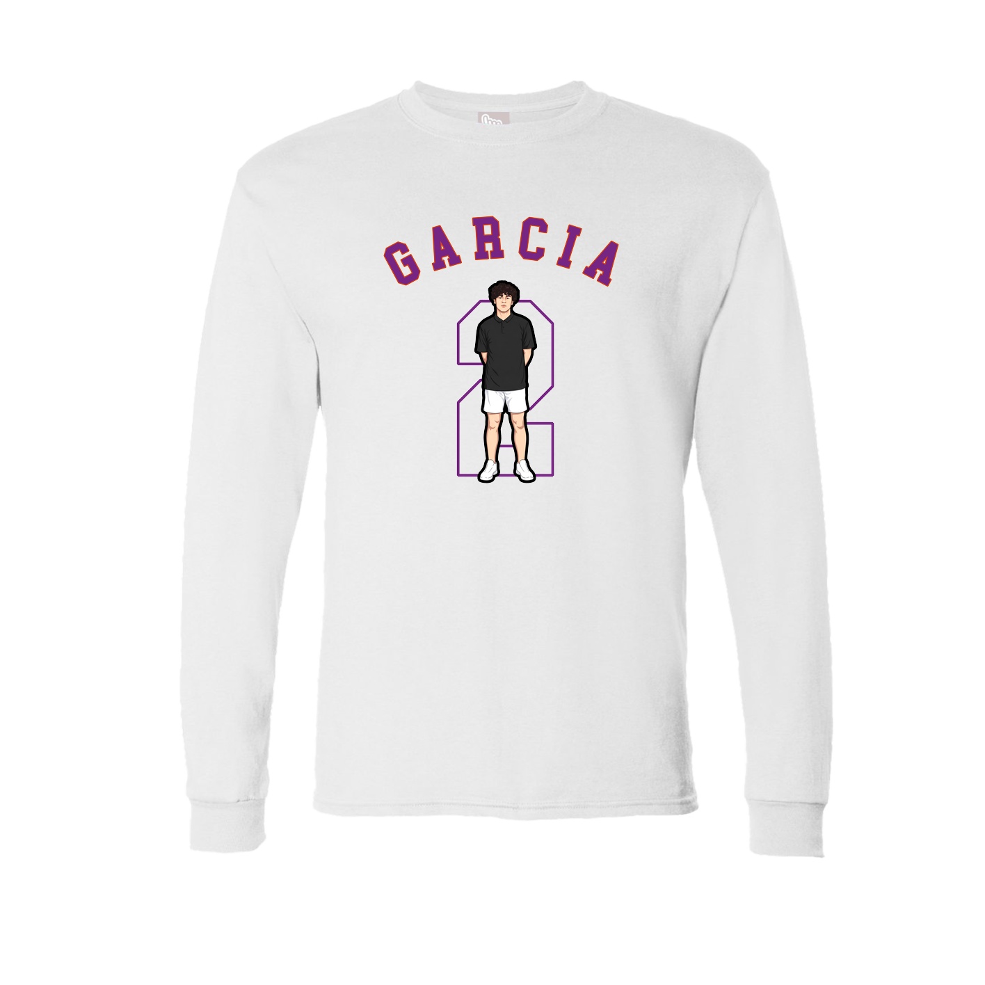 Long Sleeve Tee — Classic in White