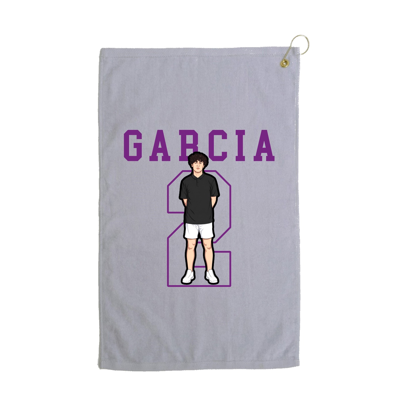 Golf Towel — Classic in Grey