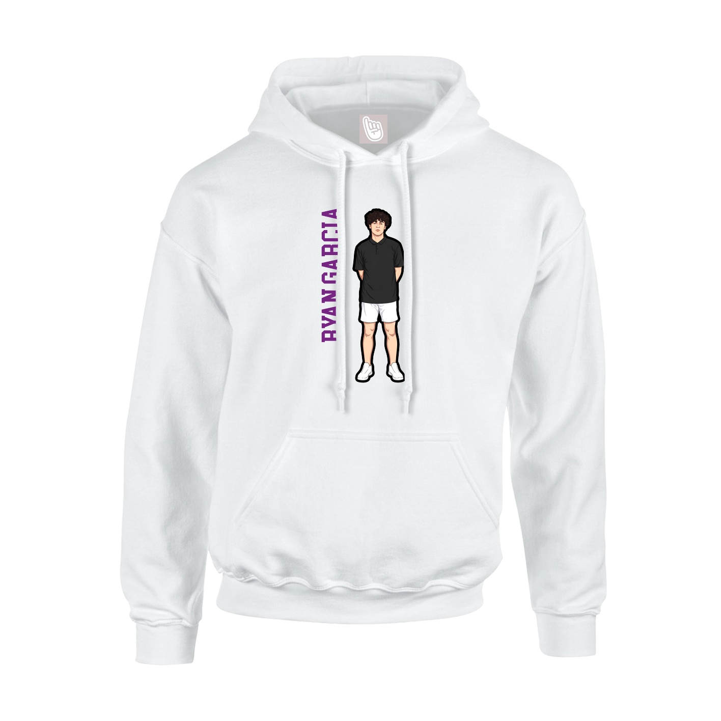 Youth Hoodie — Classic in White