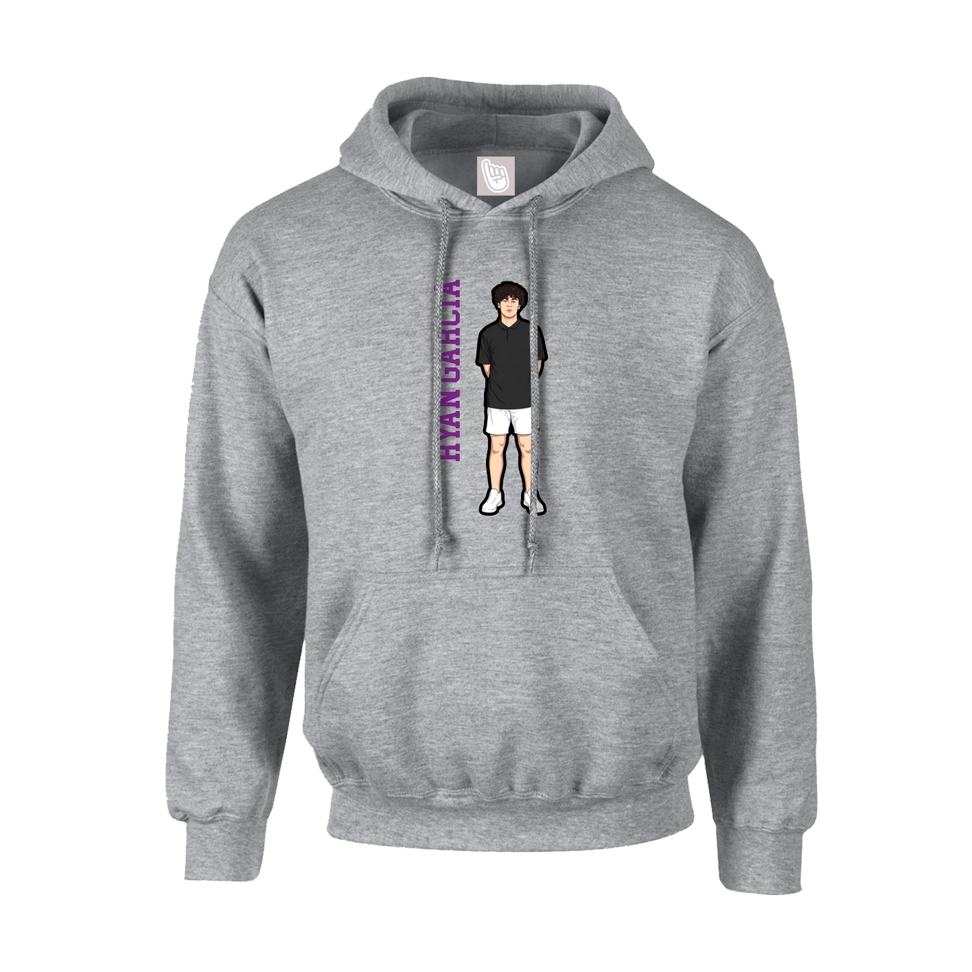 Youth Hoodie — Classic in Grey