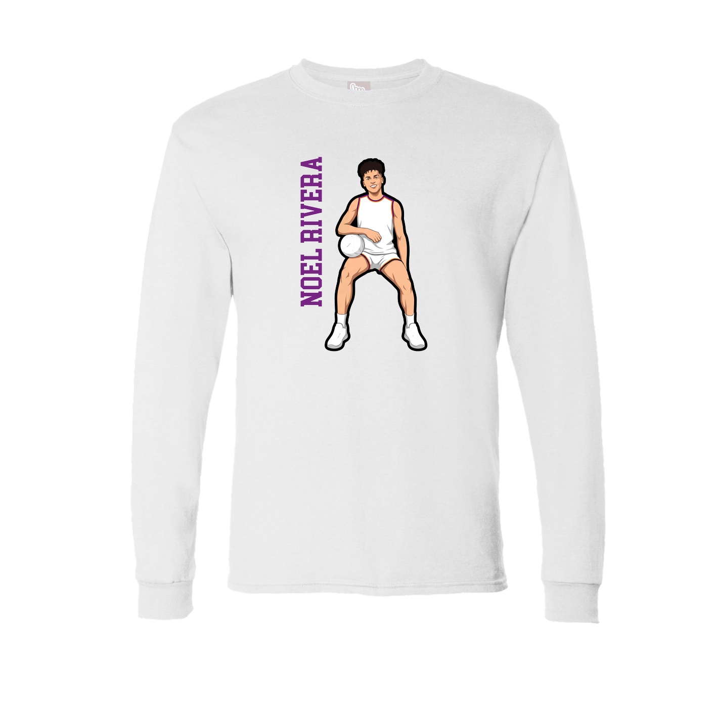 Long Sleeve Tee — Classic in White