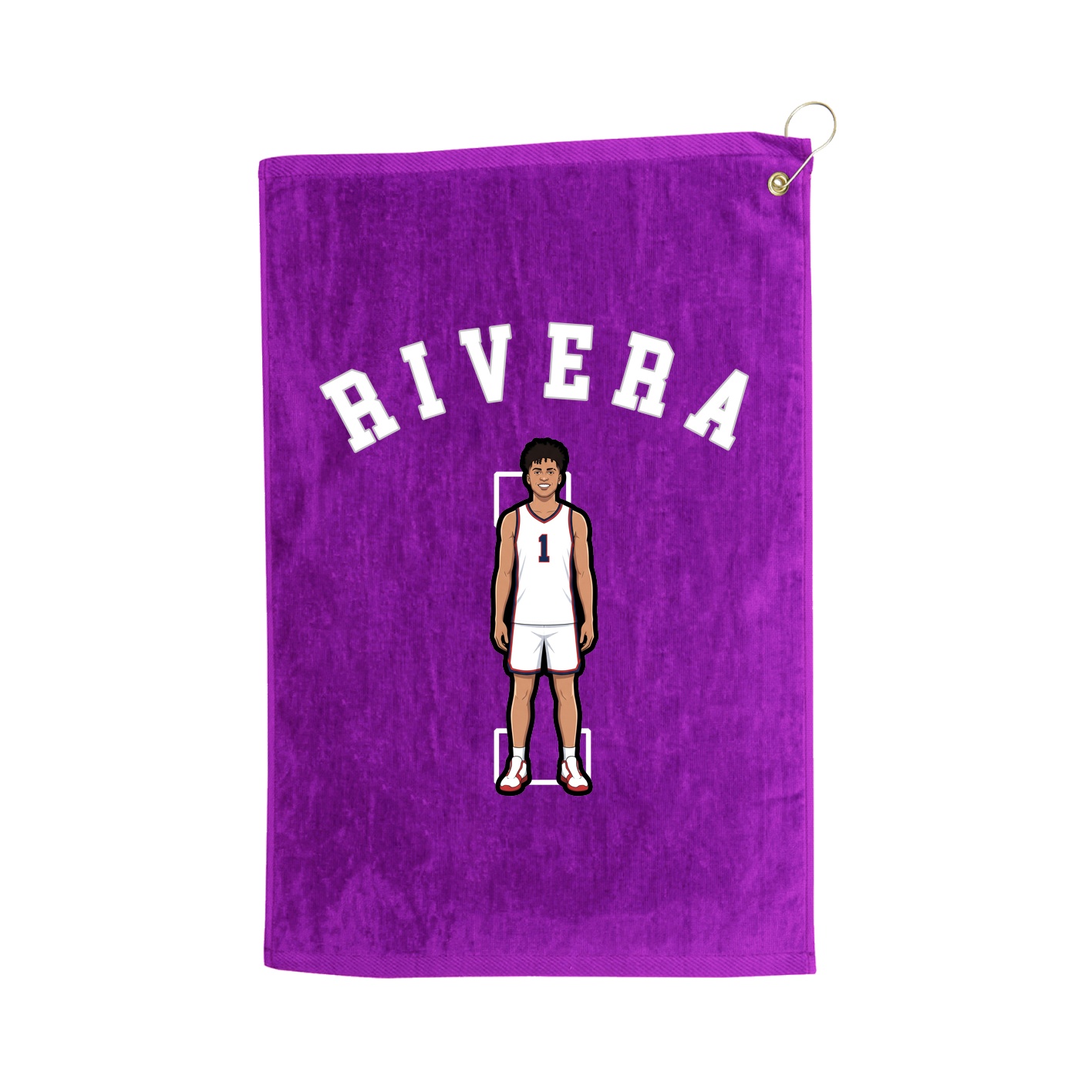 Golf Towel — Classic in Purple