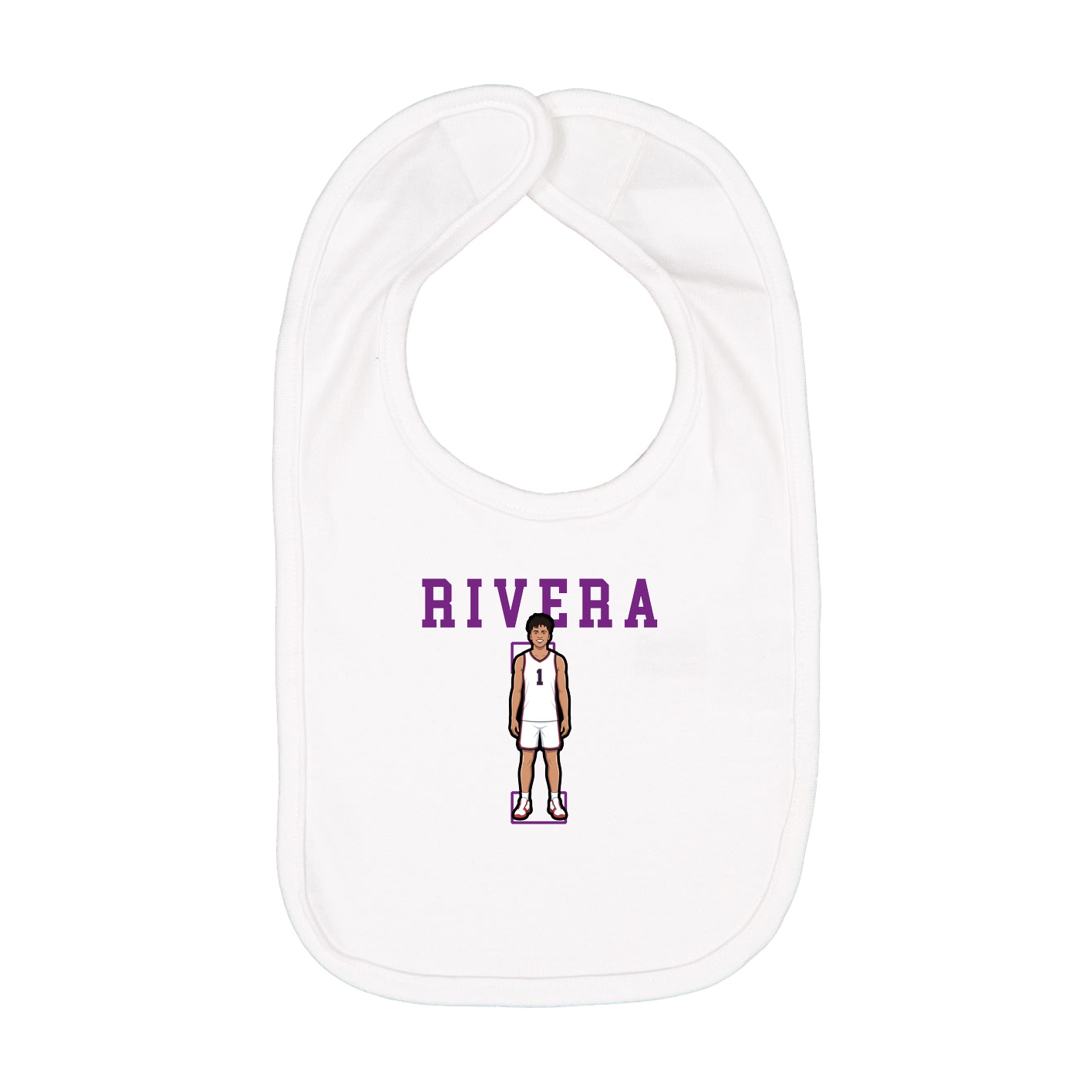 Infant Bib — Classic in White