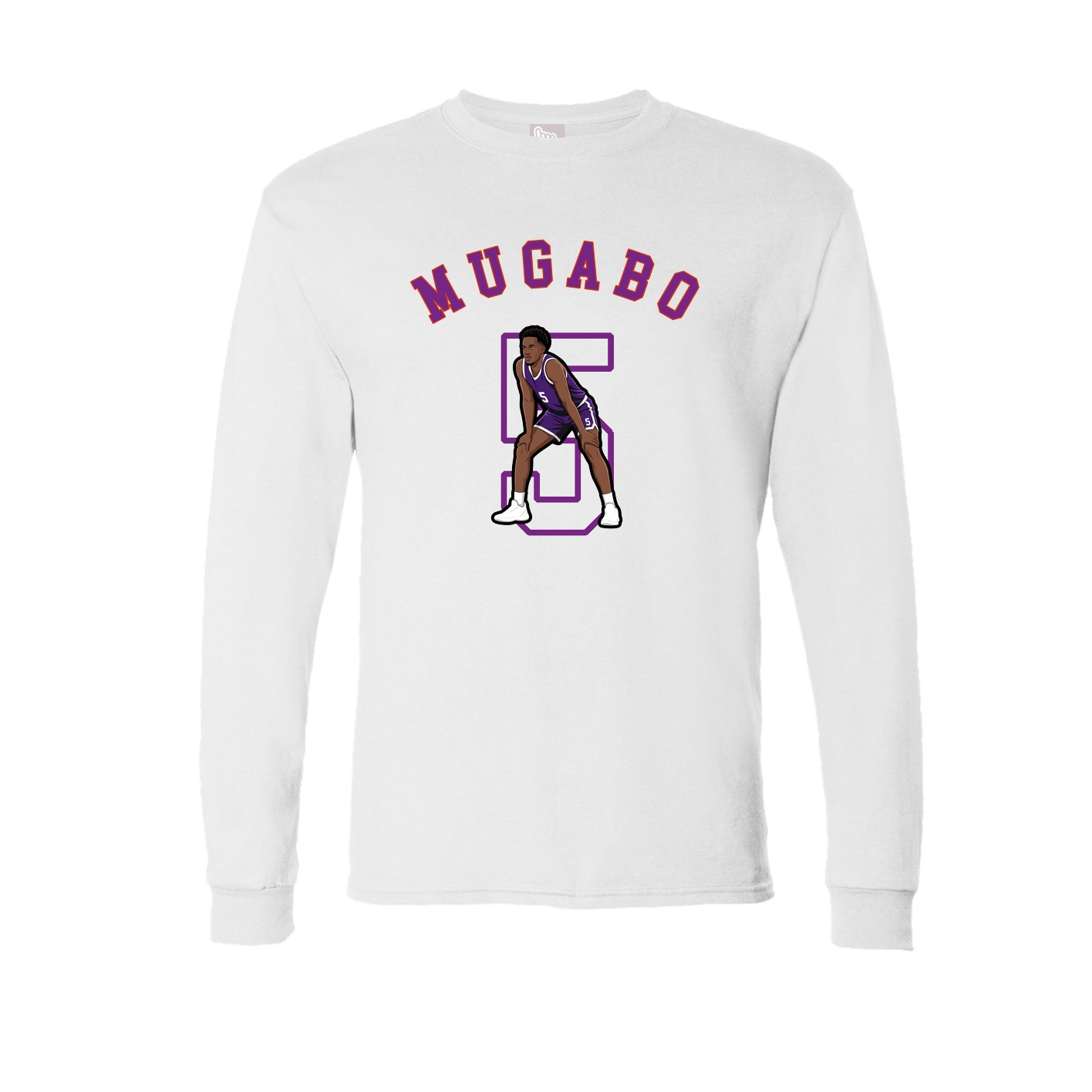 Long Sleeve Tee — Shirsey Arch in White