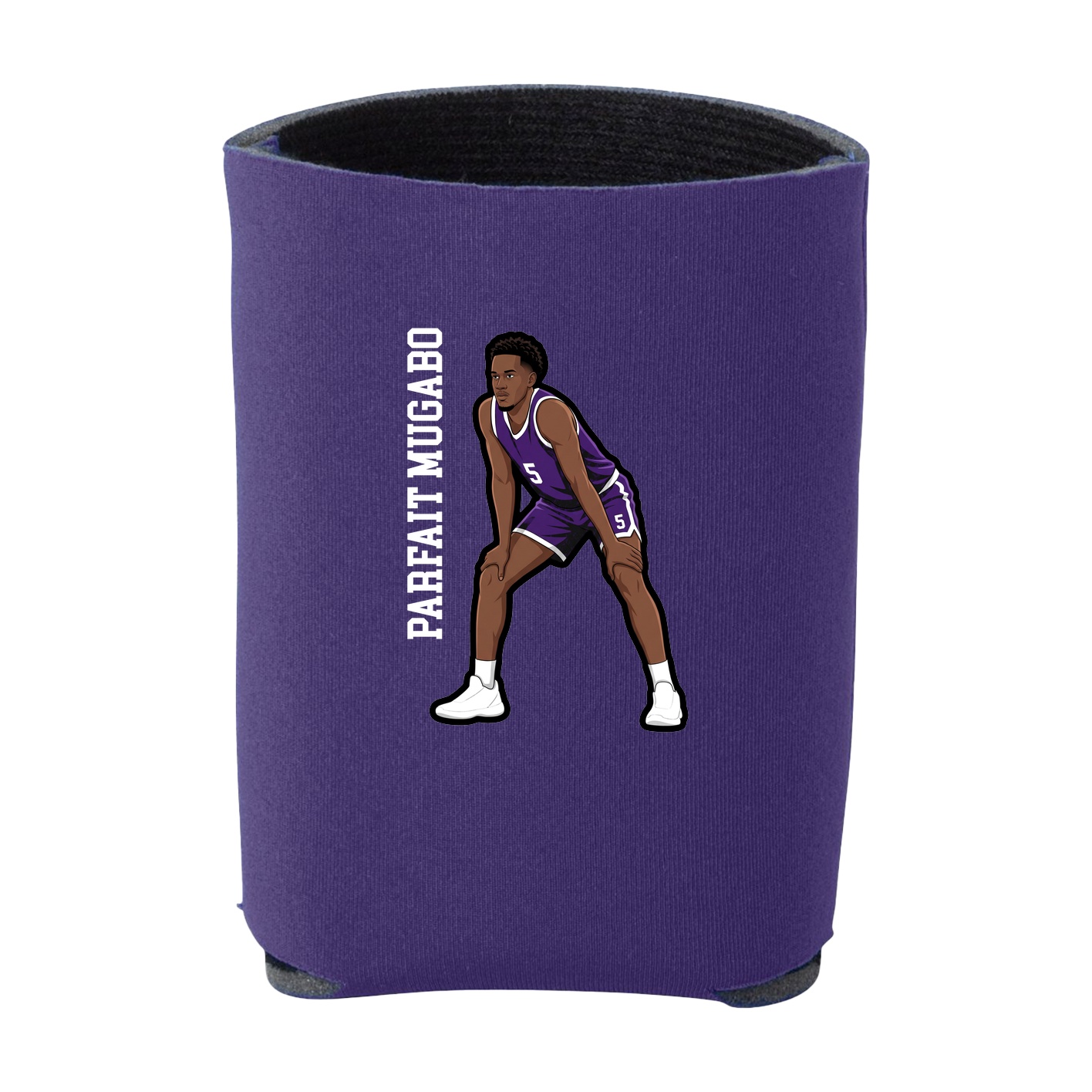 Can Holder — Name Vertical in Purple