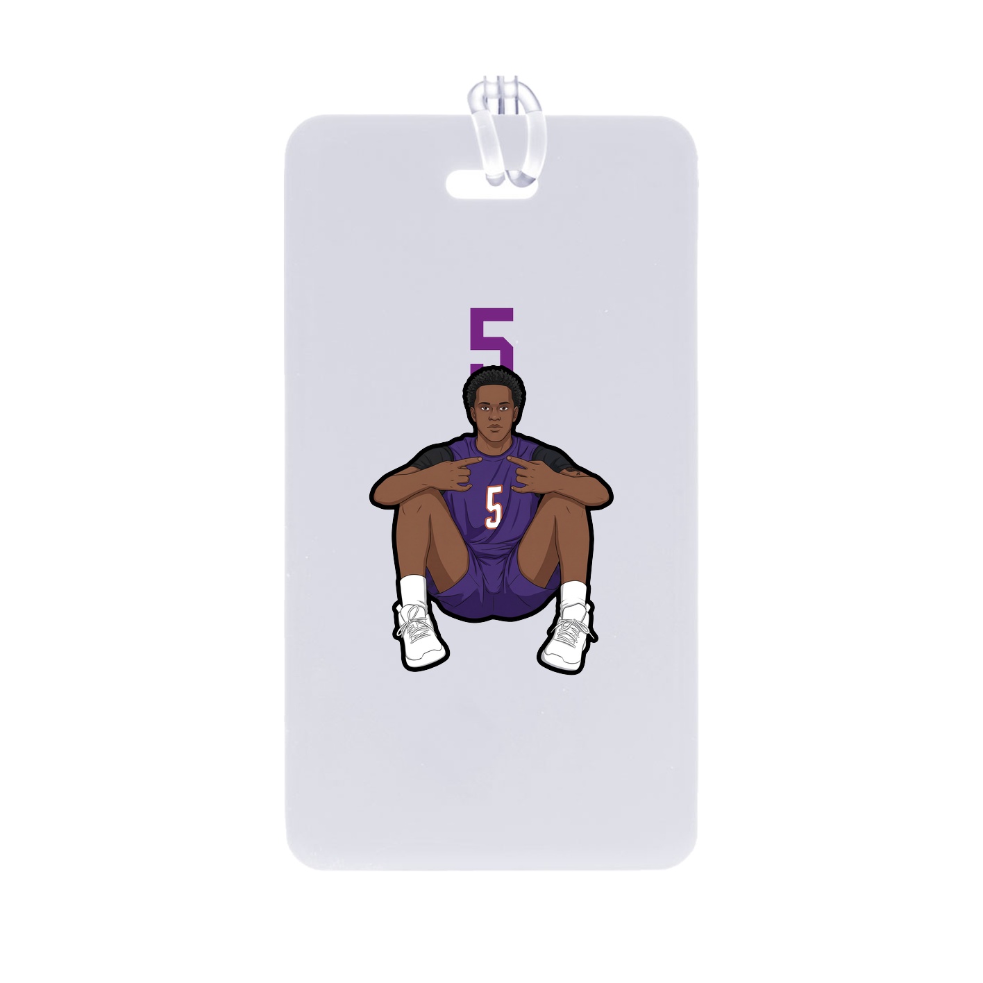 Bag Tag — Number Top in Classic