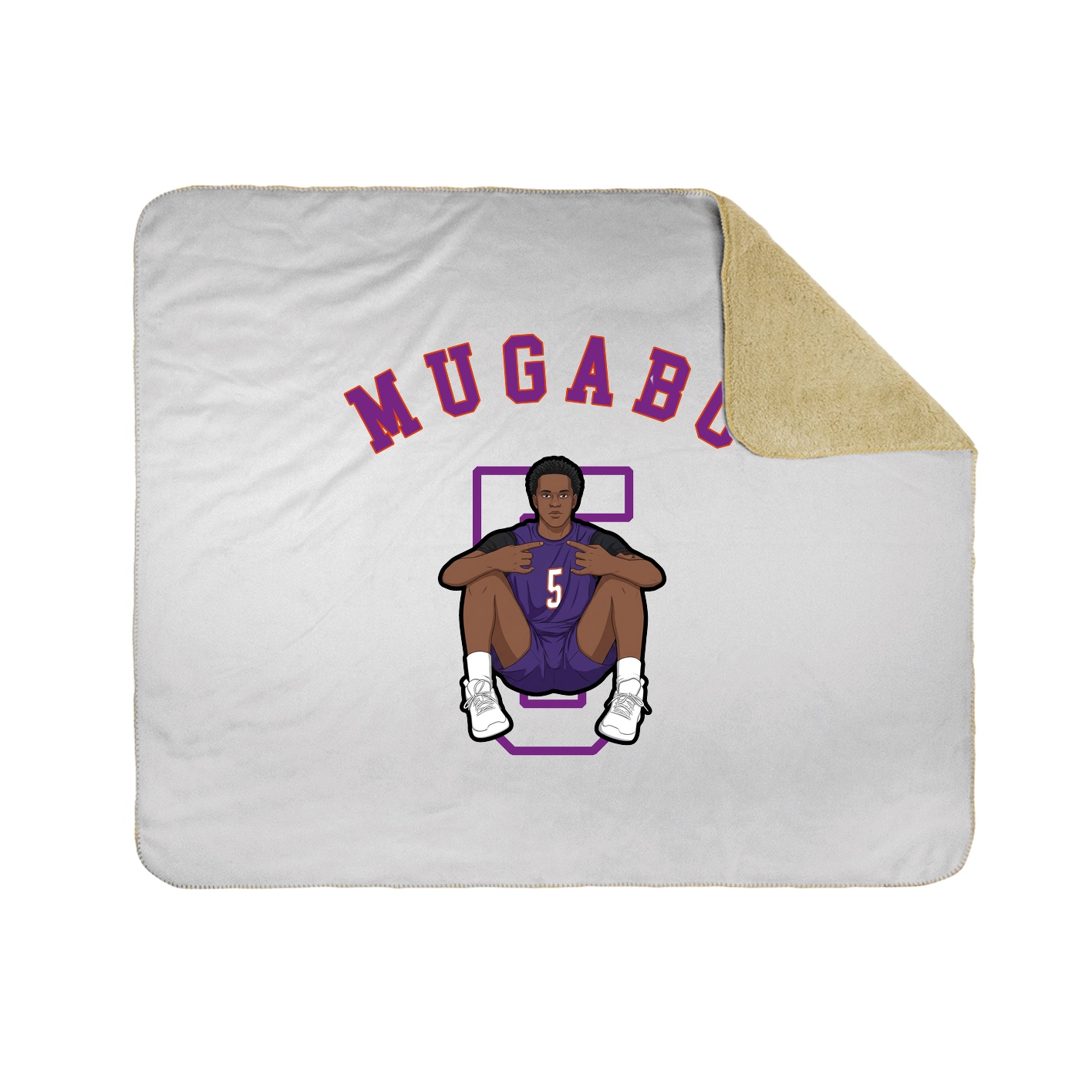 Throw Blanket — Shirsey Arch in White