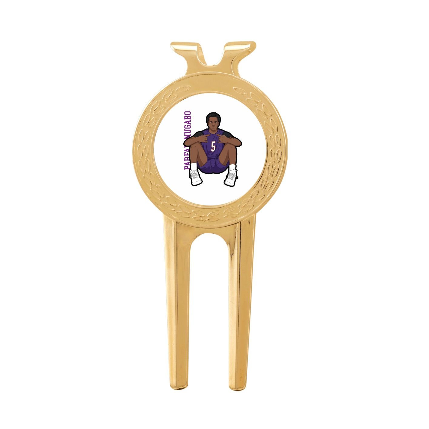 Divot Tool with Ball Marker — Name Vertical in Classic