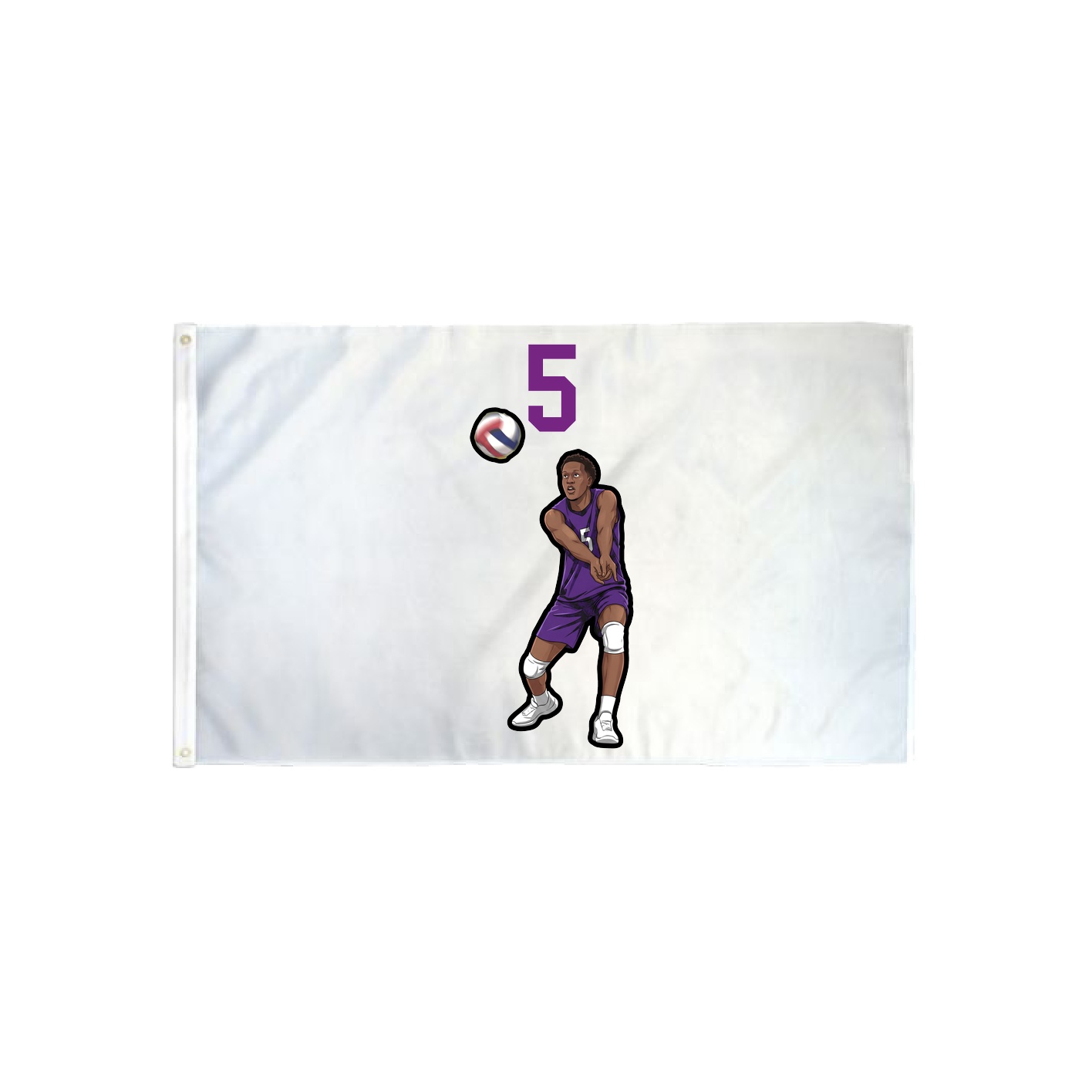 3x5 Flag — Number Top in Classic