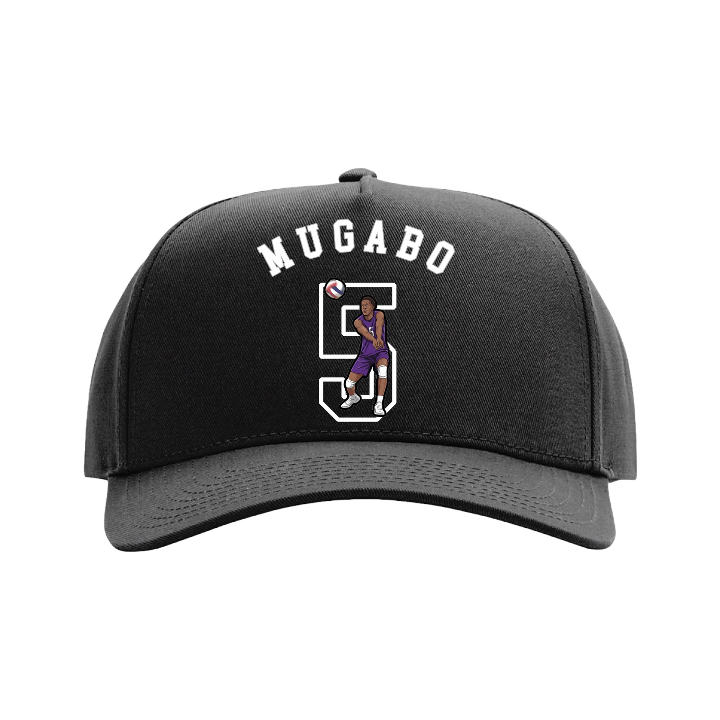 Full Fabric Five-Panel Champ Cap