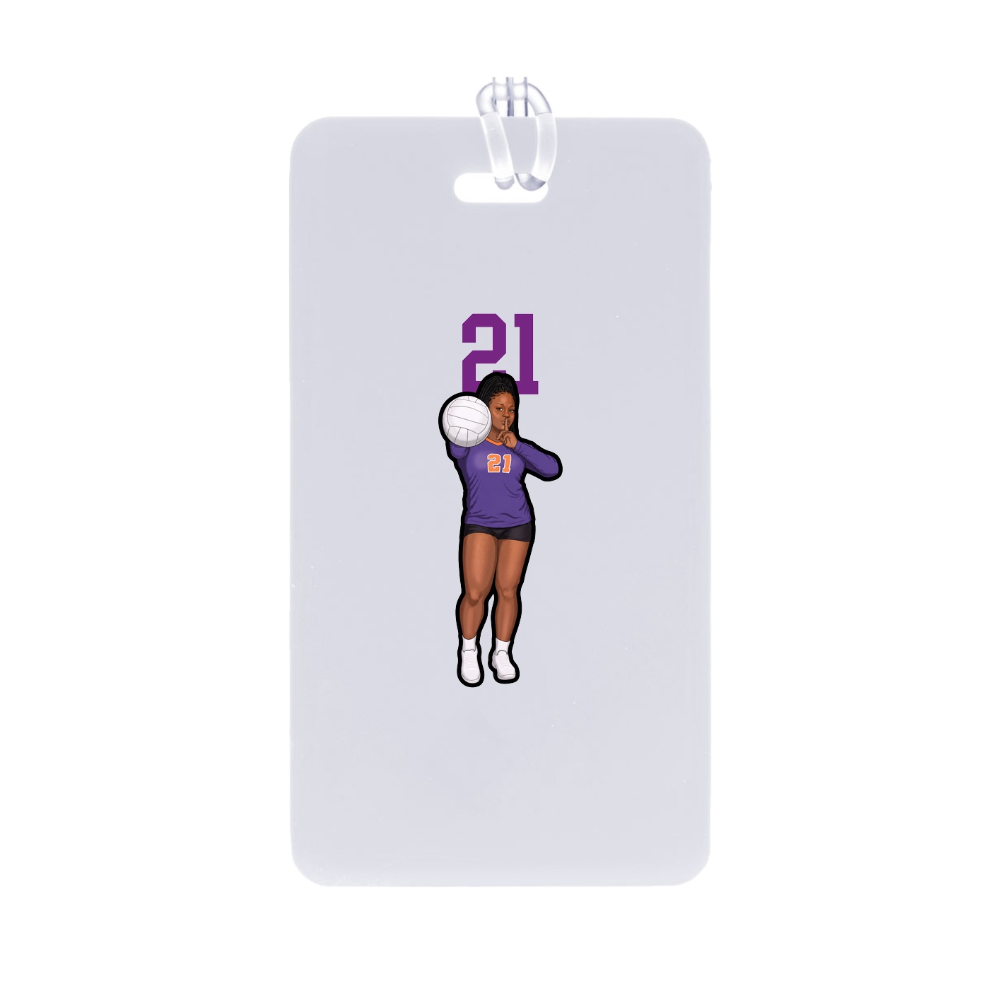 Bag Tag — Number Top in Classic