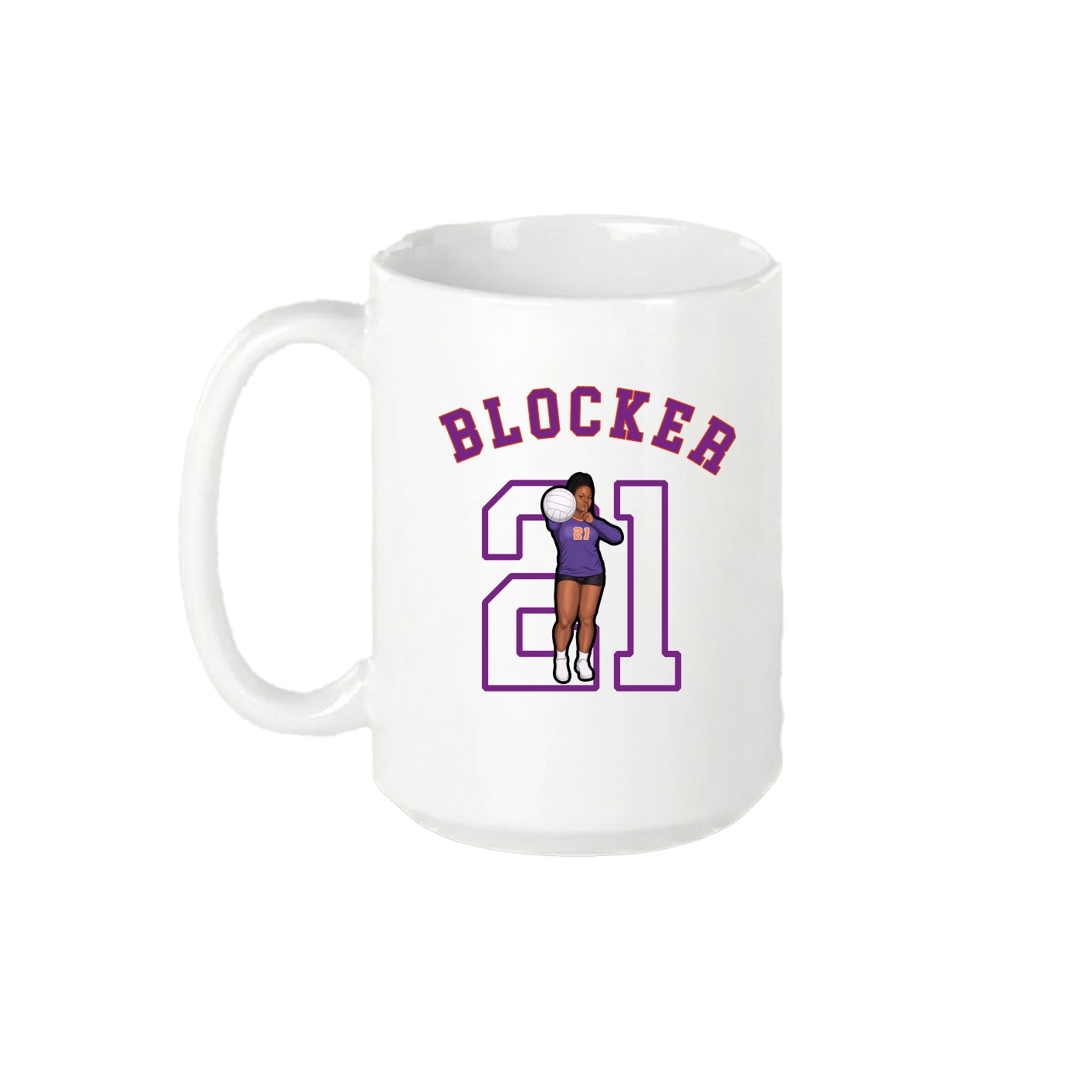 15oz Coffee Mug — Shirsey Arch in White