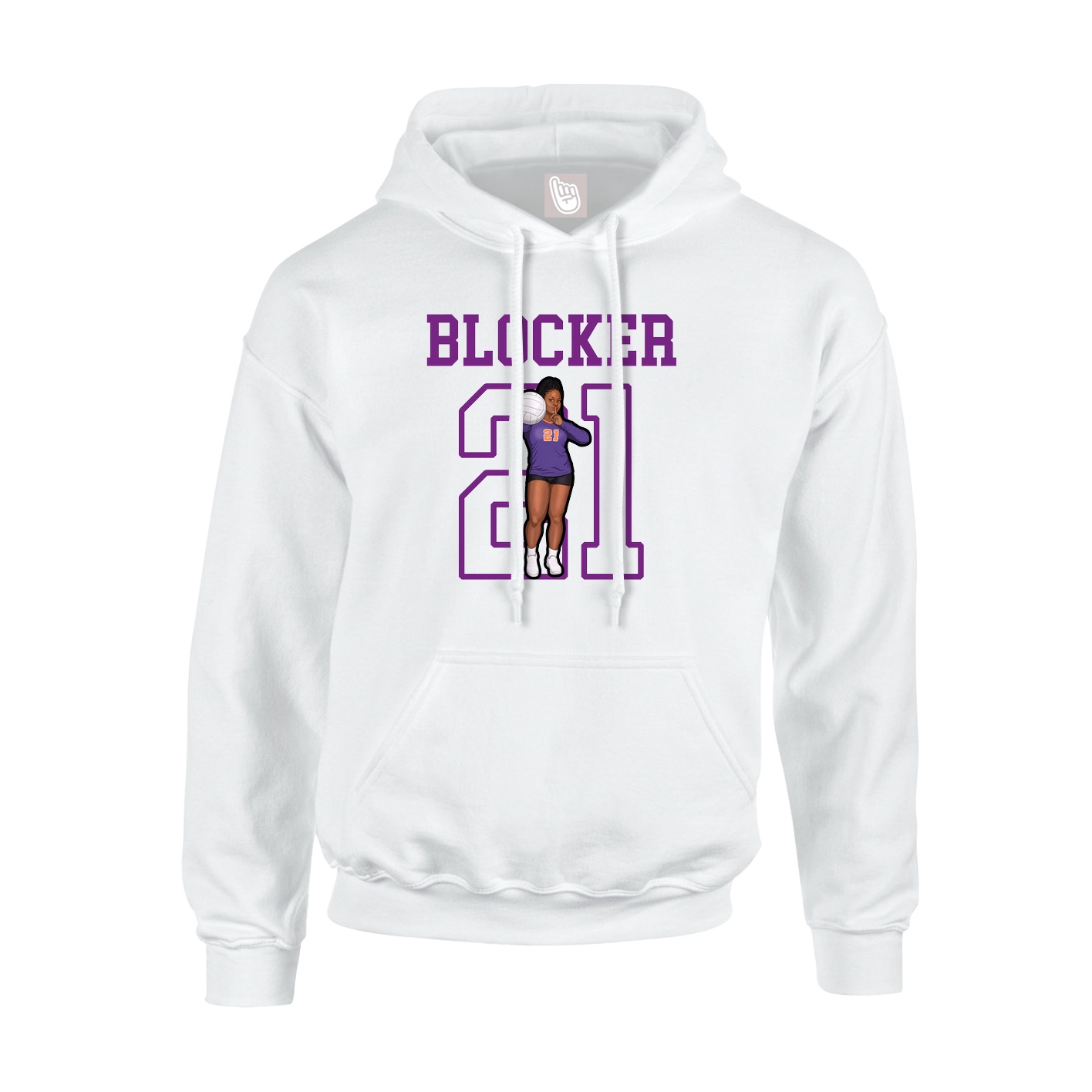 Youth Hoodie — Shirsey in White