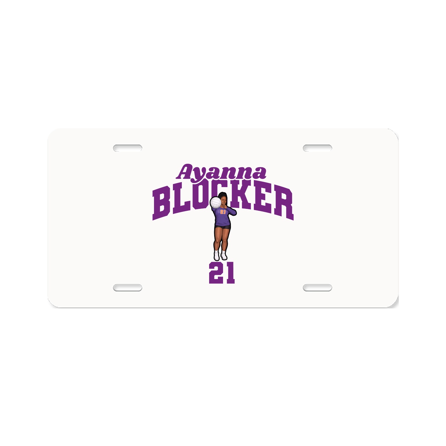 License Plate — Signature Arch in Classic