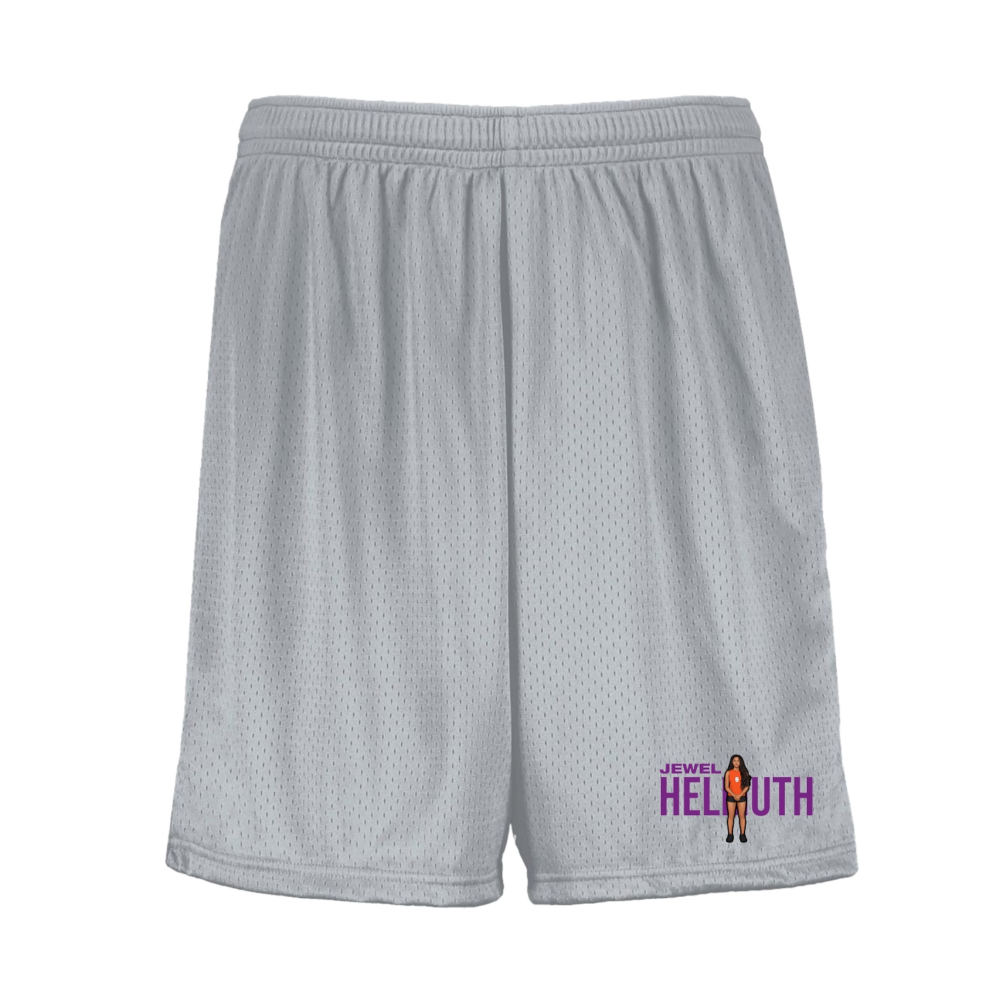 Shorts — Player Name in Silver