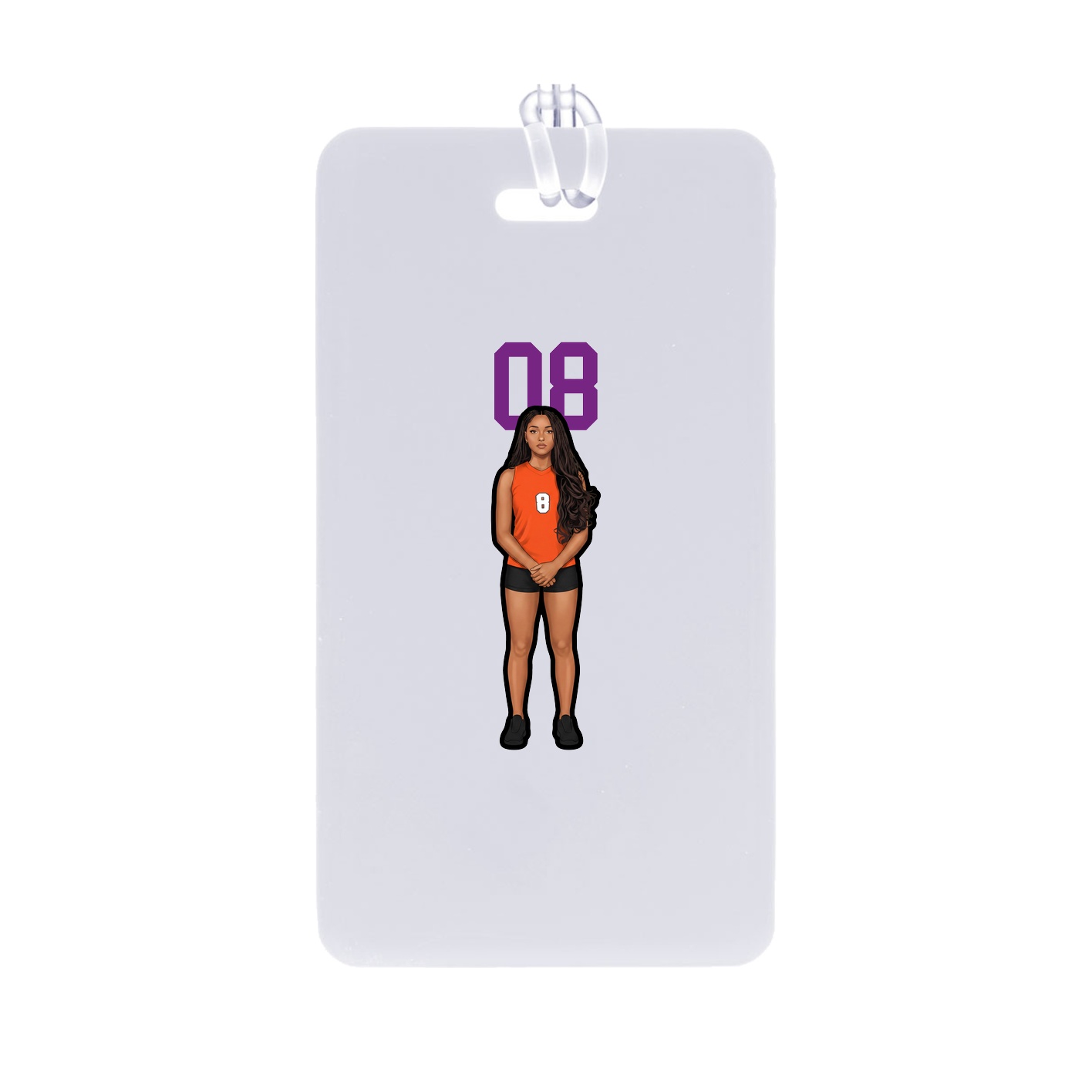 Bag Tag — Number Top in Classic