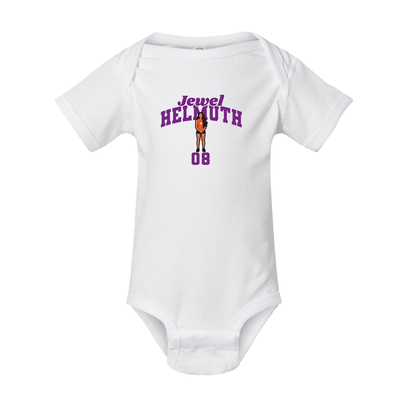 Baby Onesie — Signature Arch in White