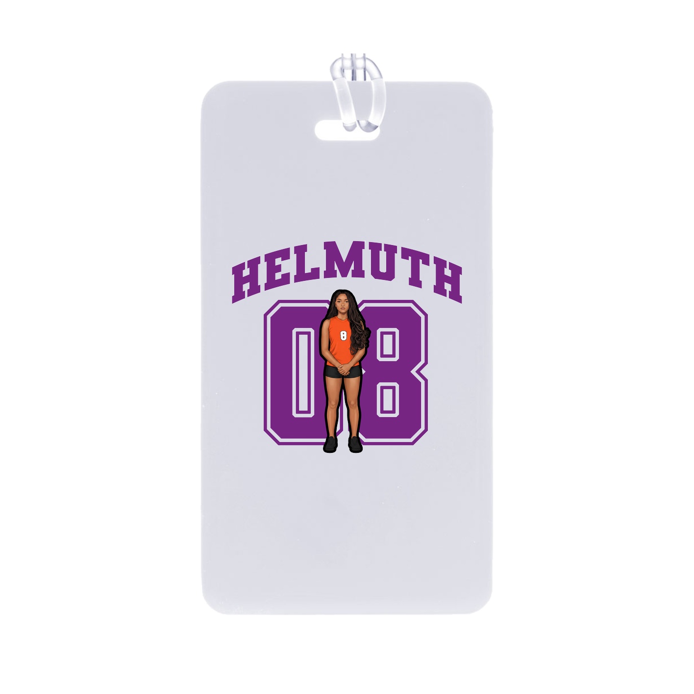Bag Tag — Number in Classic